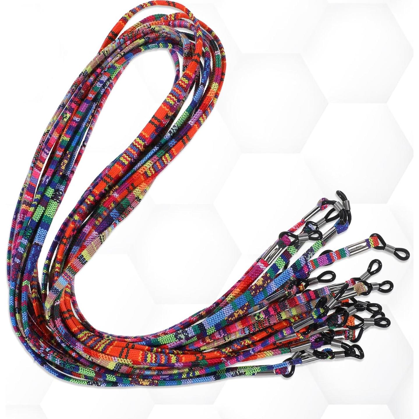 Correa para Gafas Psyqtsuary 12 Pcs Multicolor 70cm