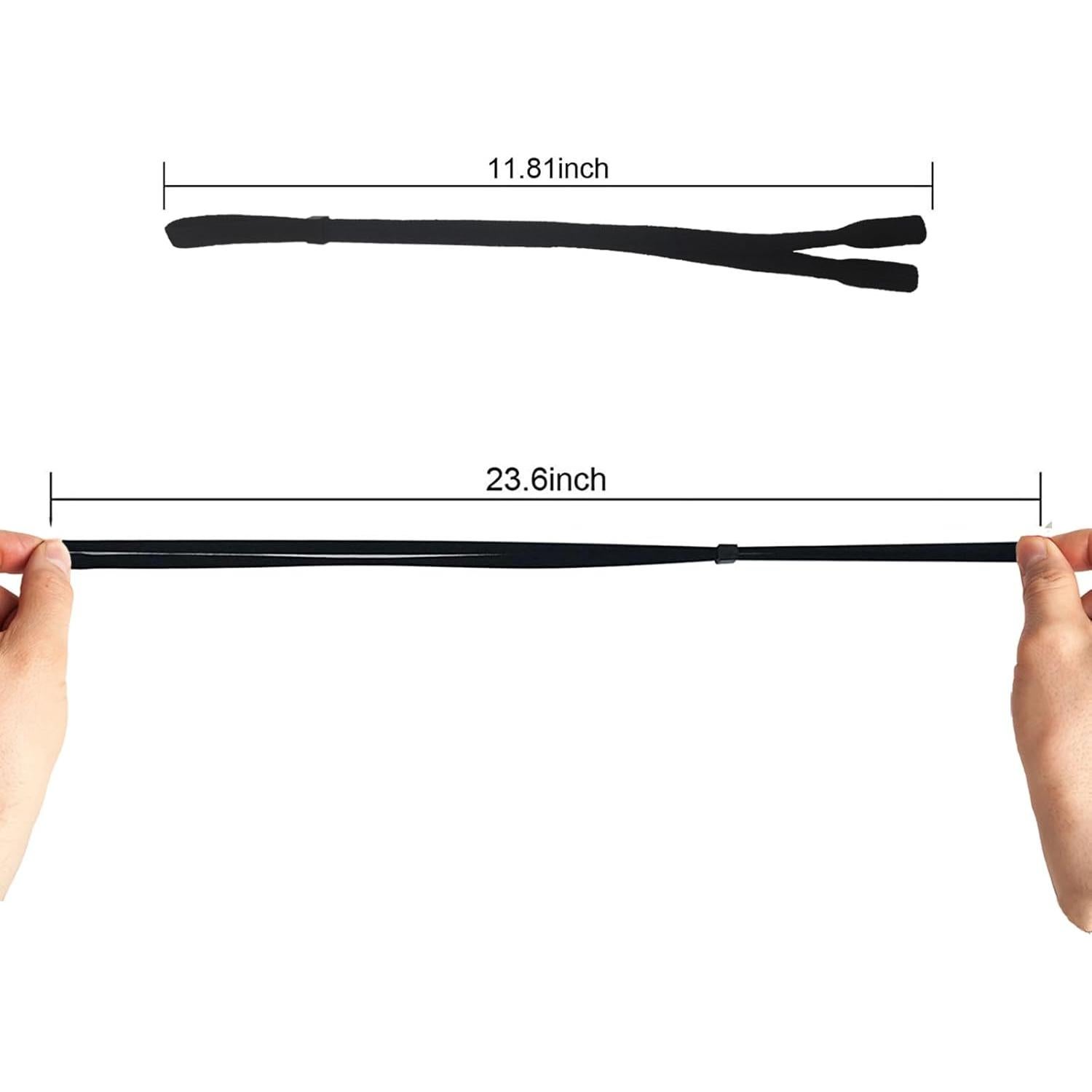 Correa de Gafas Unisex 6 Piezas Ajustable Nylon Spandex