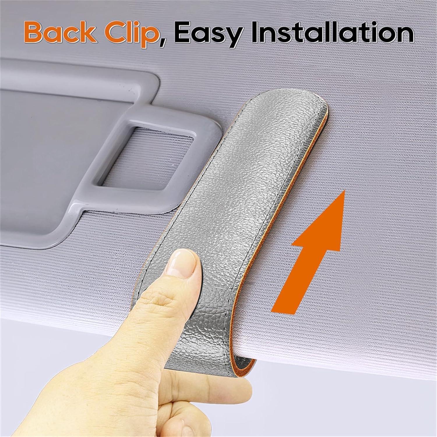 Soporte de Gafas de Sol para Visera de Coche Coolpow - 2 Paquetes