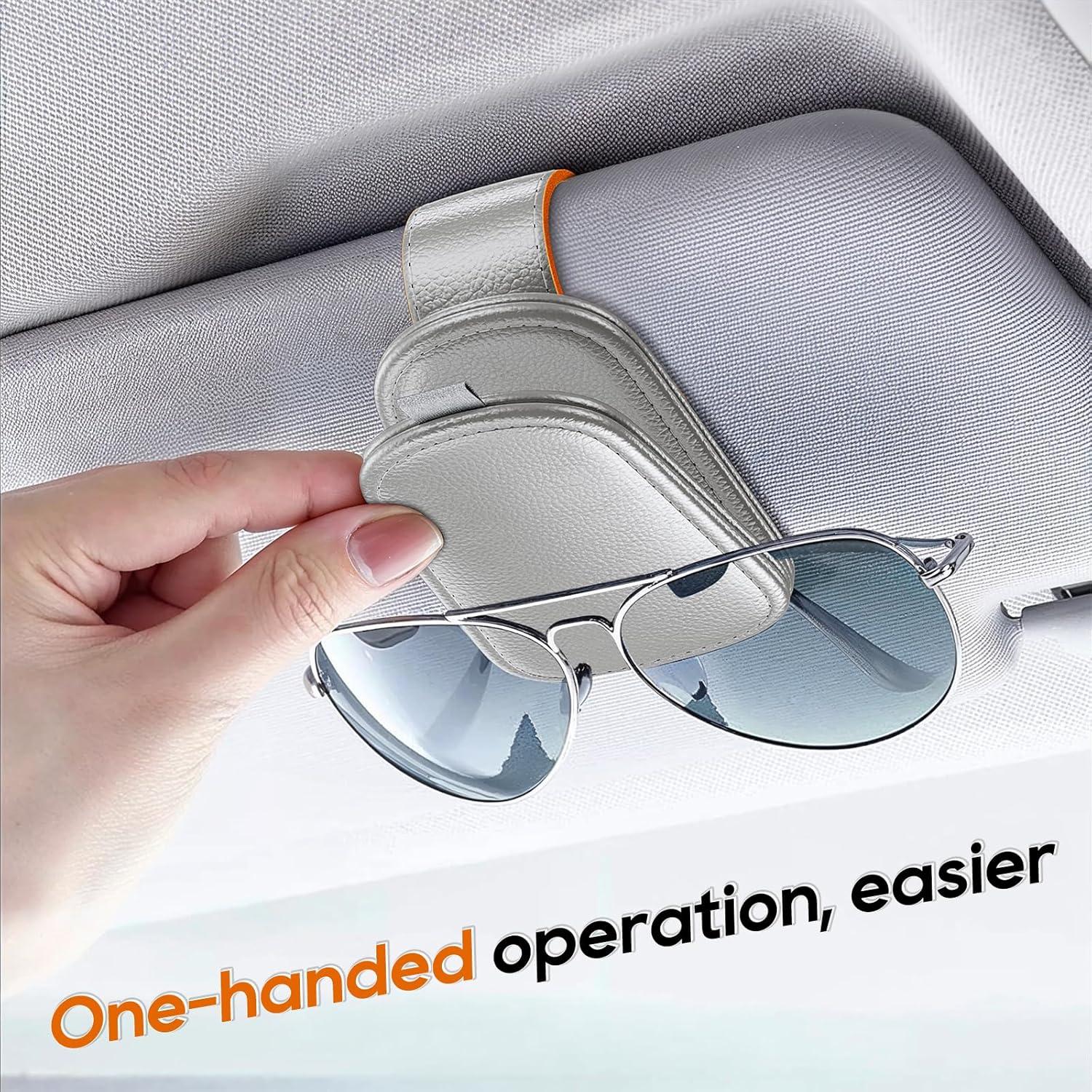 Soporte de Gafas de Sol para Visera de Coche Coolpow - 2 Paquetes