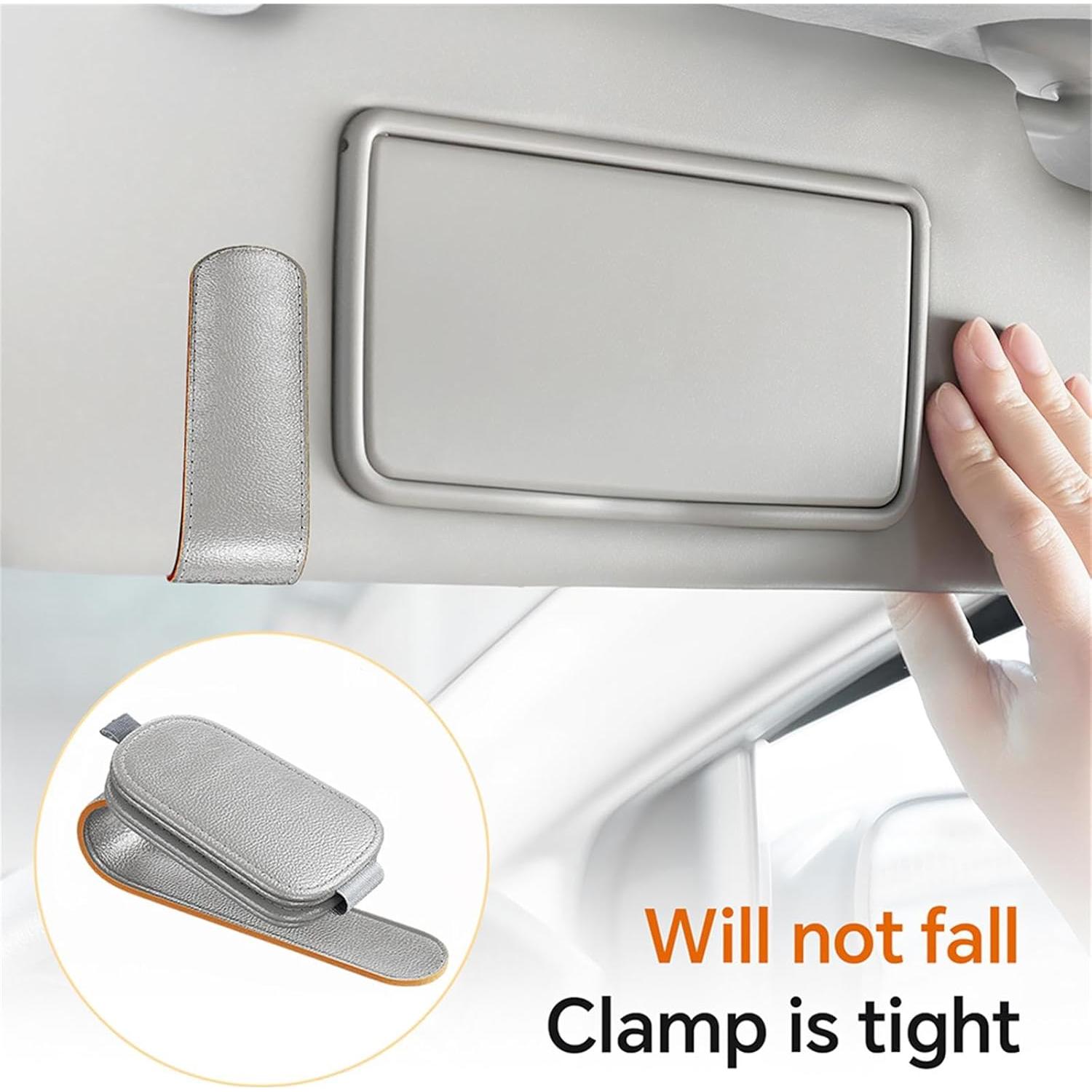 Soporte de Gafas de Sol para Visera de Coche Coolpow - 2 Paquetes