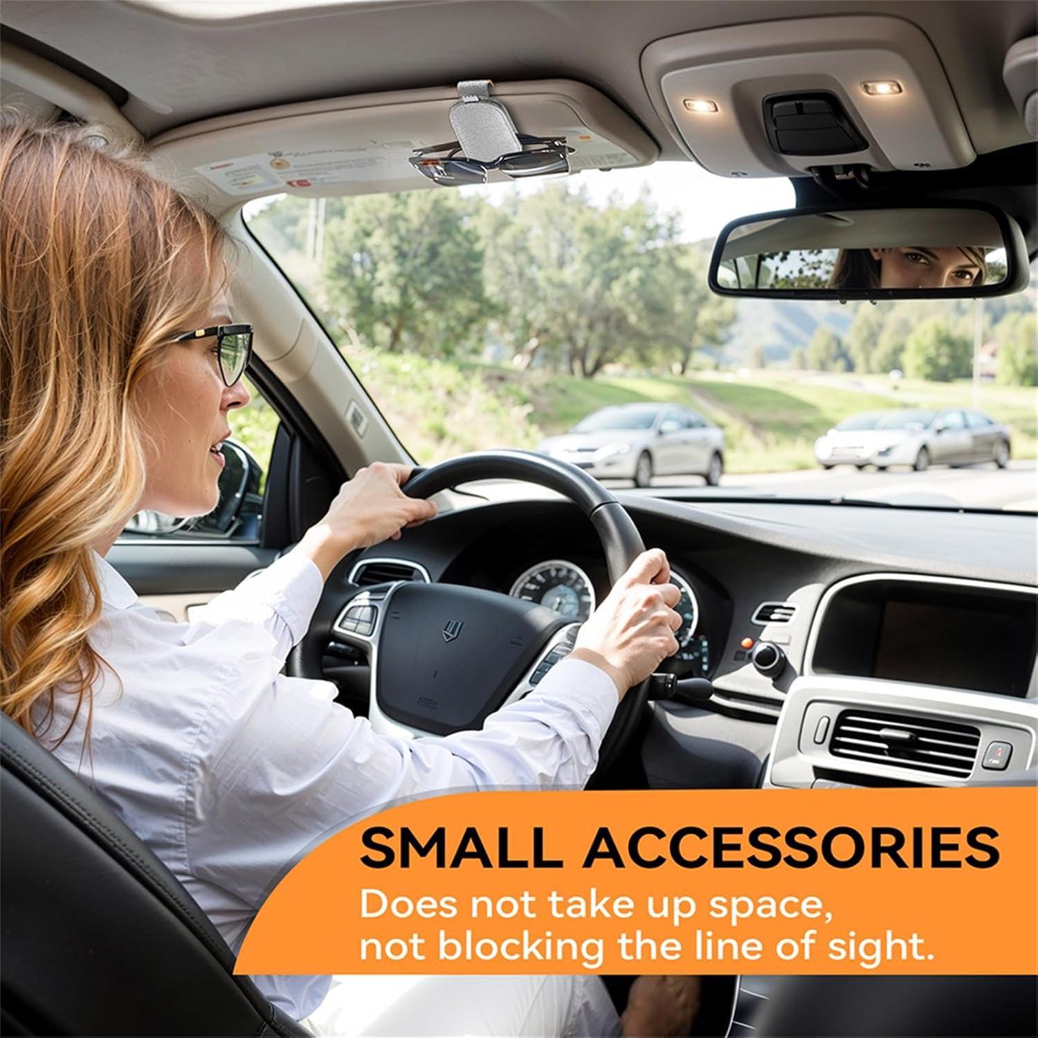 Soporte de Gafas de Sol para Visera de Coche Coolpow - 2 Paquetes