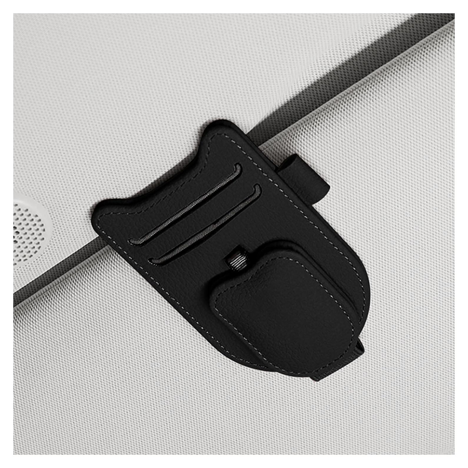 Soporte de Gafas de Sol para Coche fccairms Negro