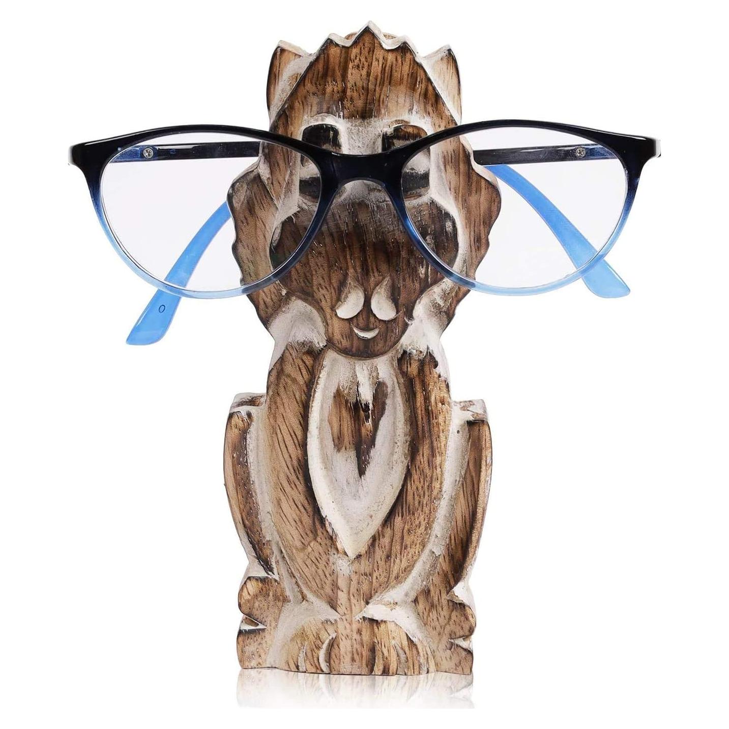 Soporte de Gafas de Madera EARTHLY HOME - Diseño Único 15 cm