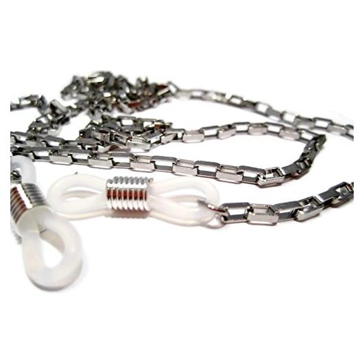 Soporte para Gafas de Cadena de Acero Inoxidable ATLanyards 73.66 cm