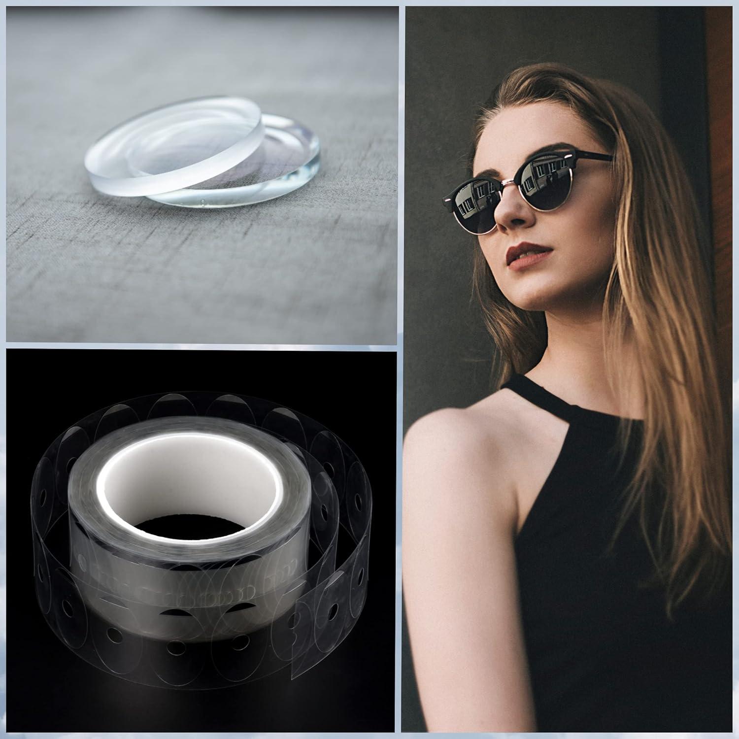 1000 Almohadillas Transparentes Antideslizantes Hasefam 2.59x4.19cm