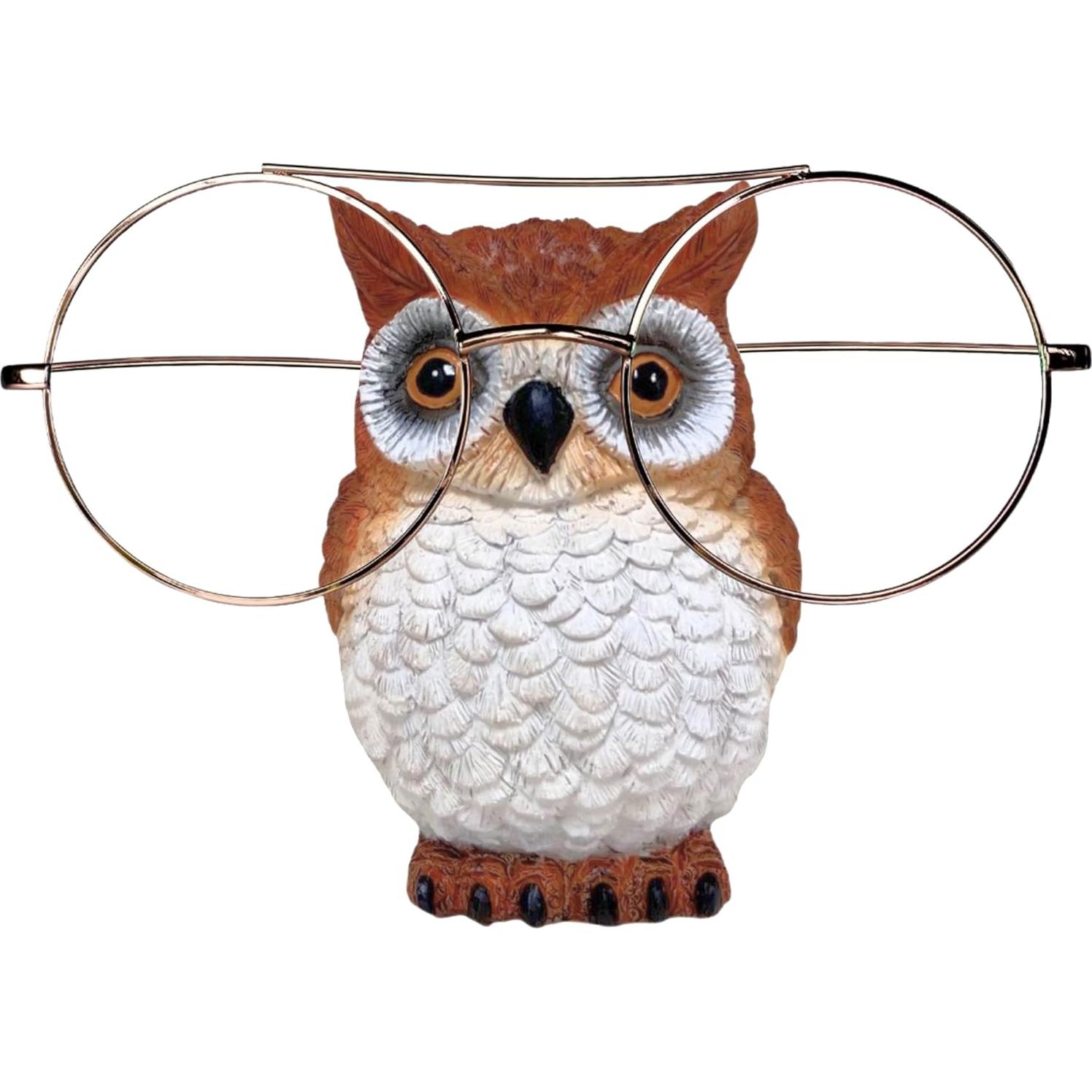 Soporte para Gafas de Búho AMAJY - Organizador Decorativo 10 cm