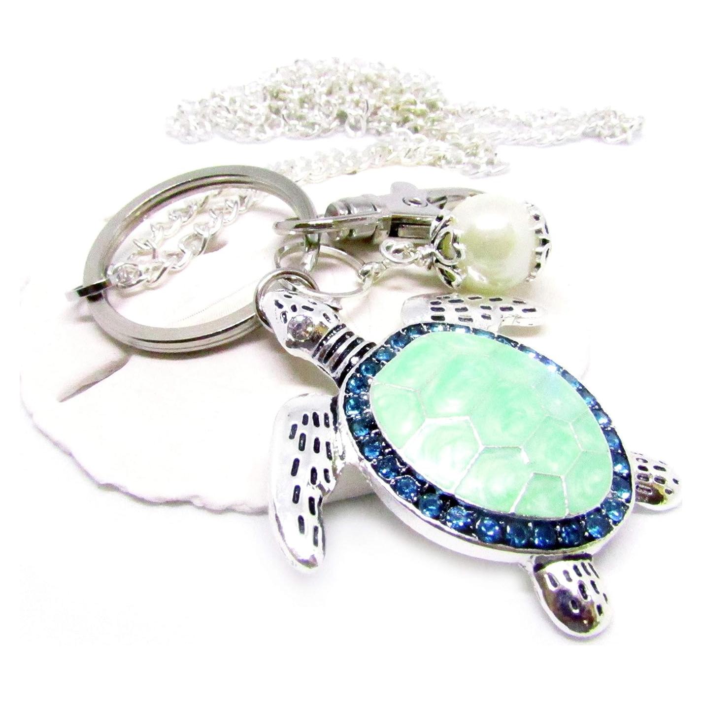 Cinta para Gafas Tortuga Marina con Perlas - 38 cm