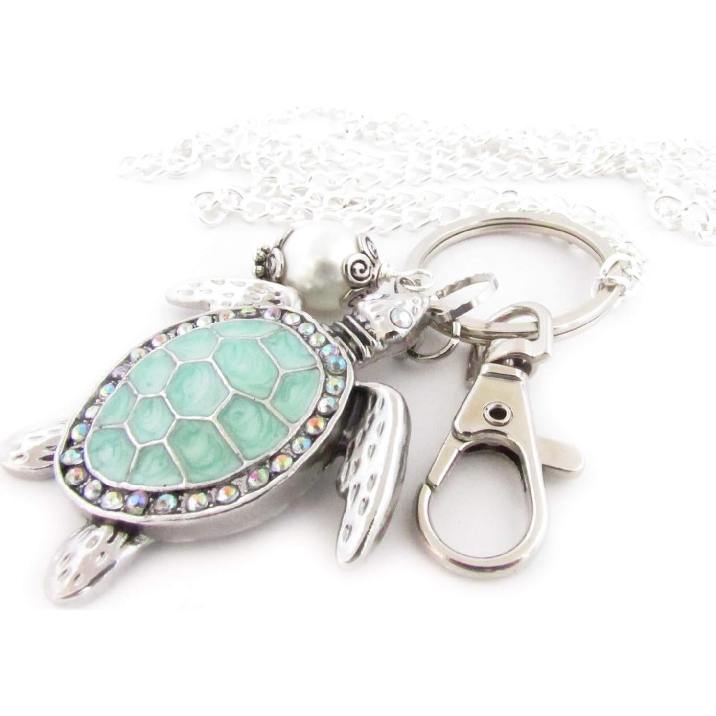 Cinta para Gafas Tortuga Marina con Perlas - 38 cm