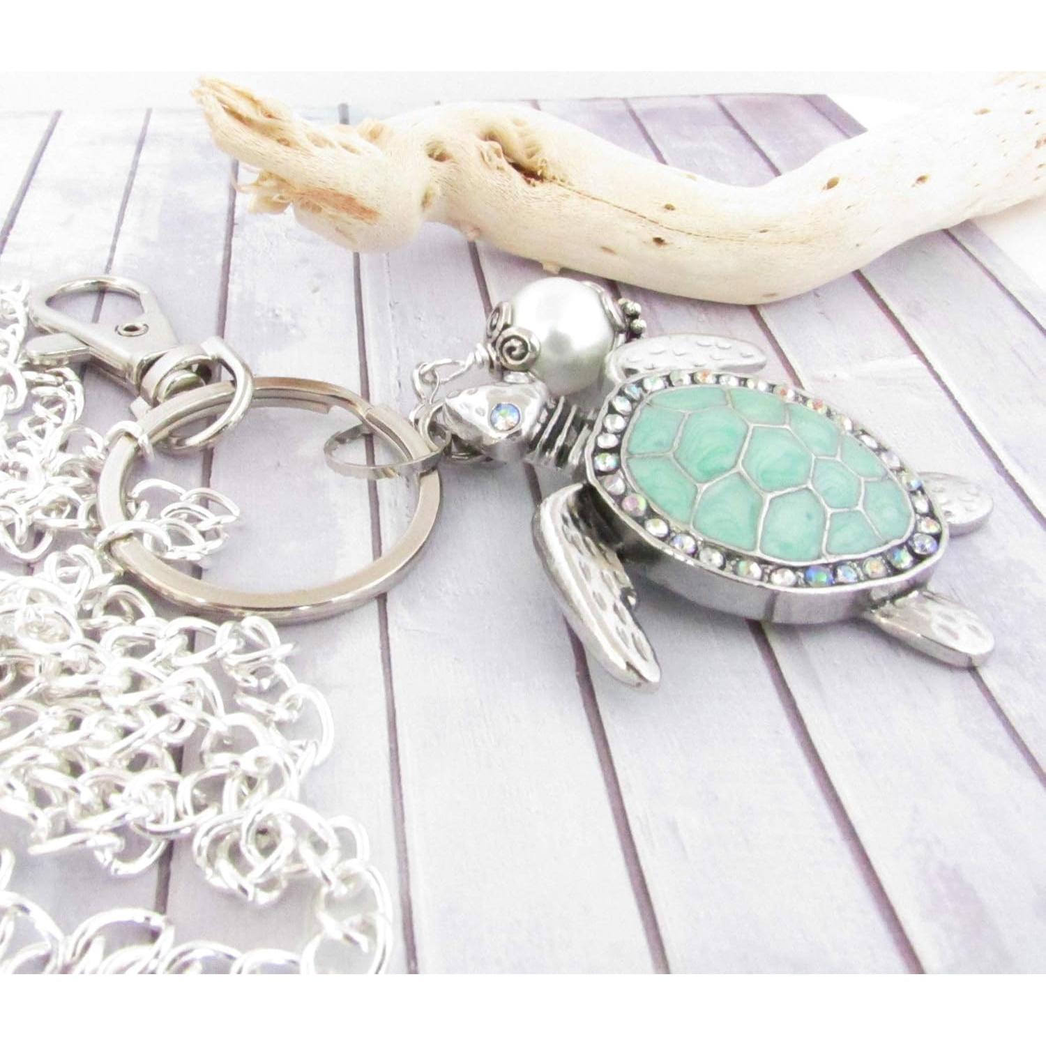 Cinta para Gafas Tortuga Marina con Perlas - 38 cm