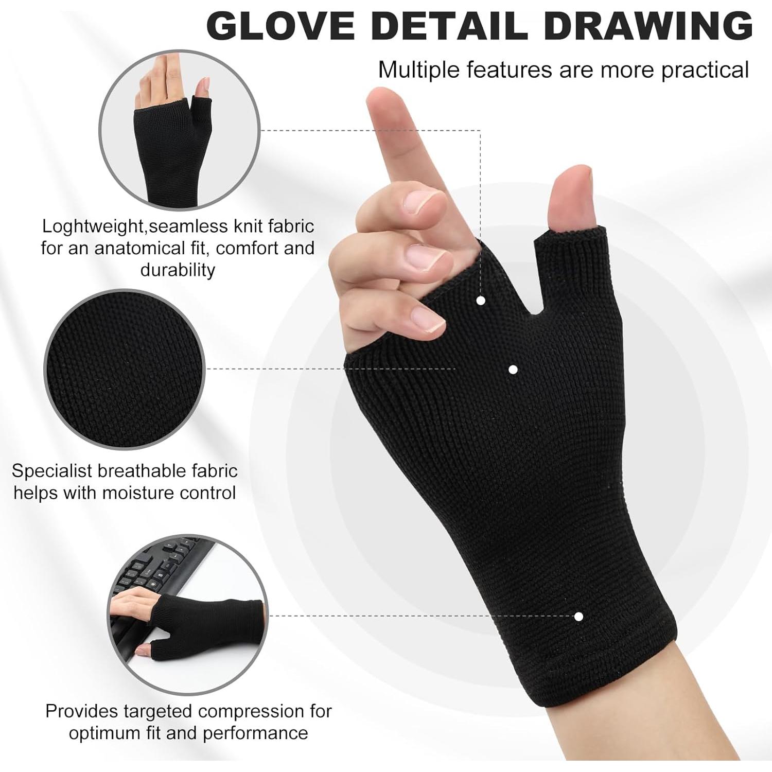 Soporte de Muñeca JUSDIQIR - Compresión para Alivio de Dolor