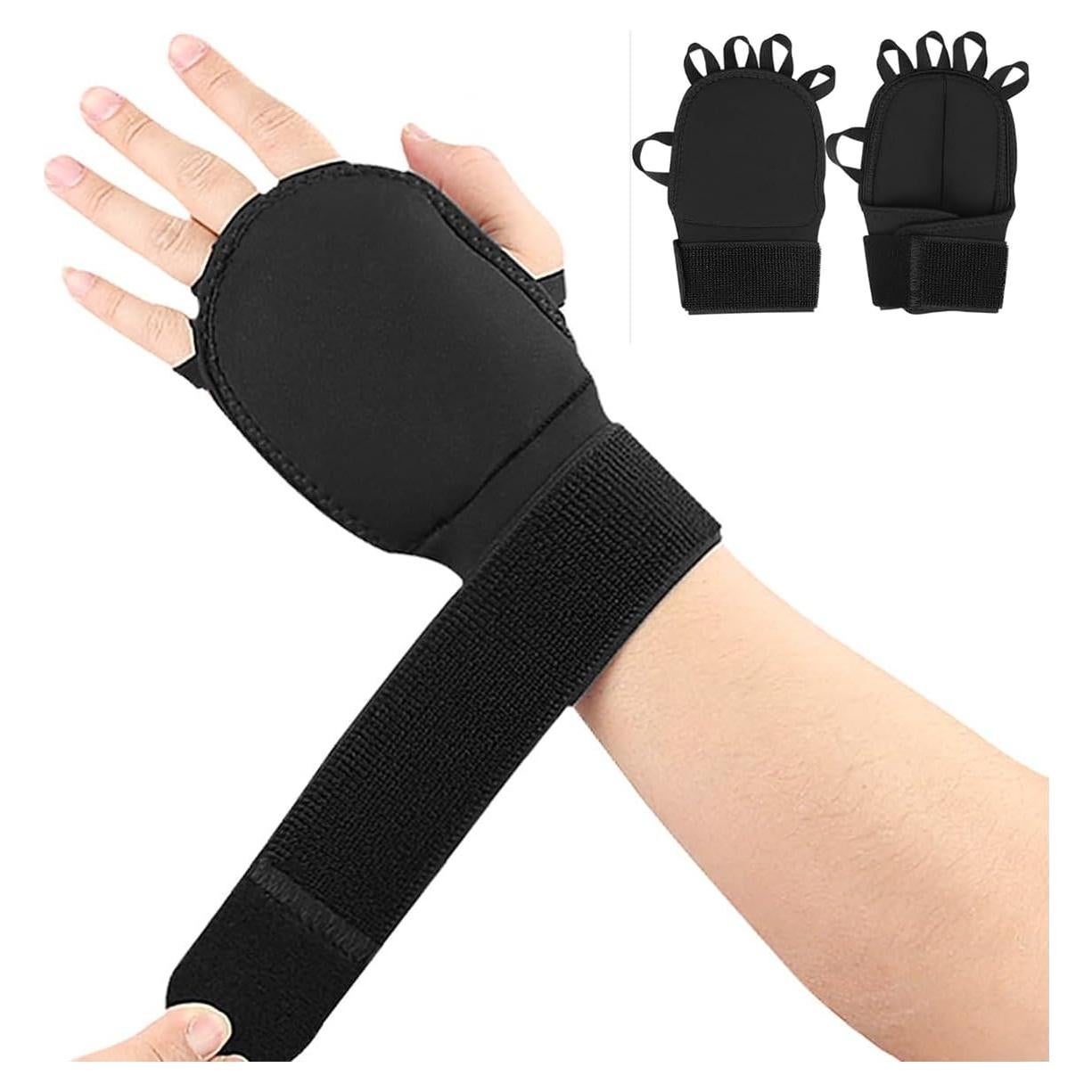 Guantes con peso para temblores YBWYDH - Negro - 1 Pcs Izquierdo