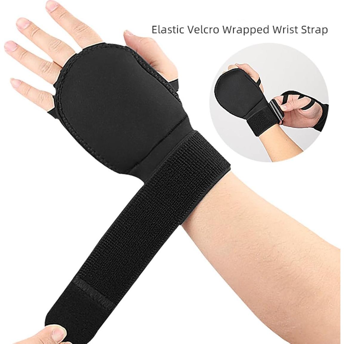 Guantes con peso para temblores YBWYDH - Negro - 1 Pcs Izquierdo