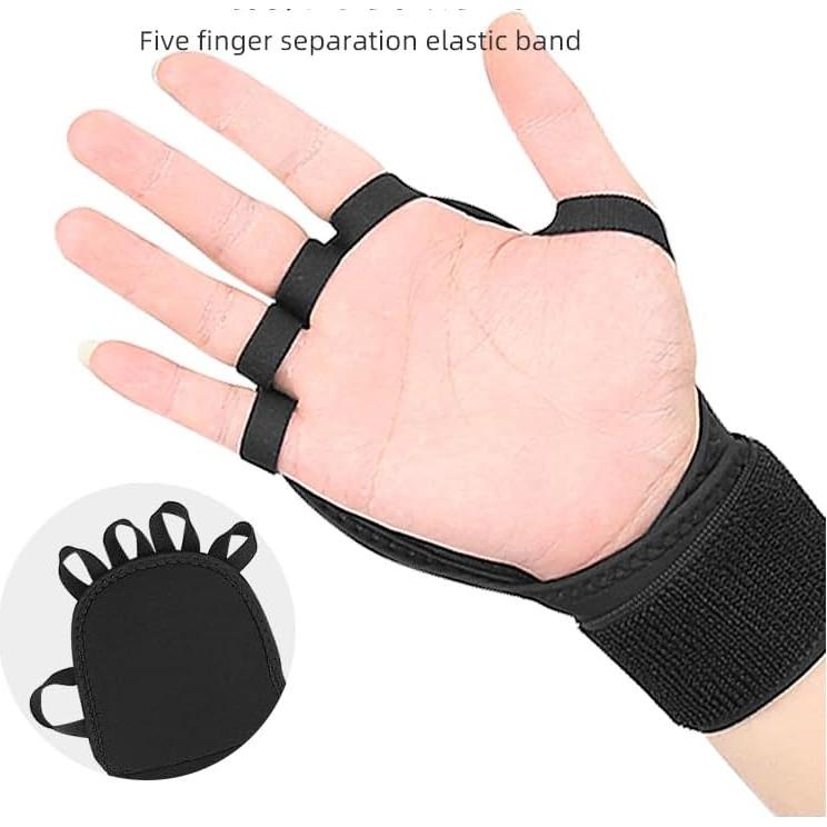 Guantes con peso para temblores YBWYDH - Negro - 1 Pcs Izquierdo