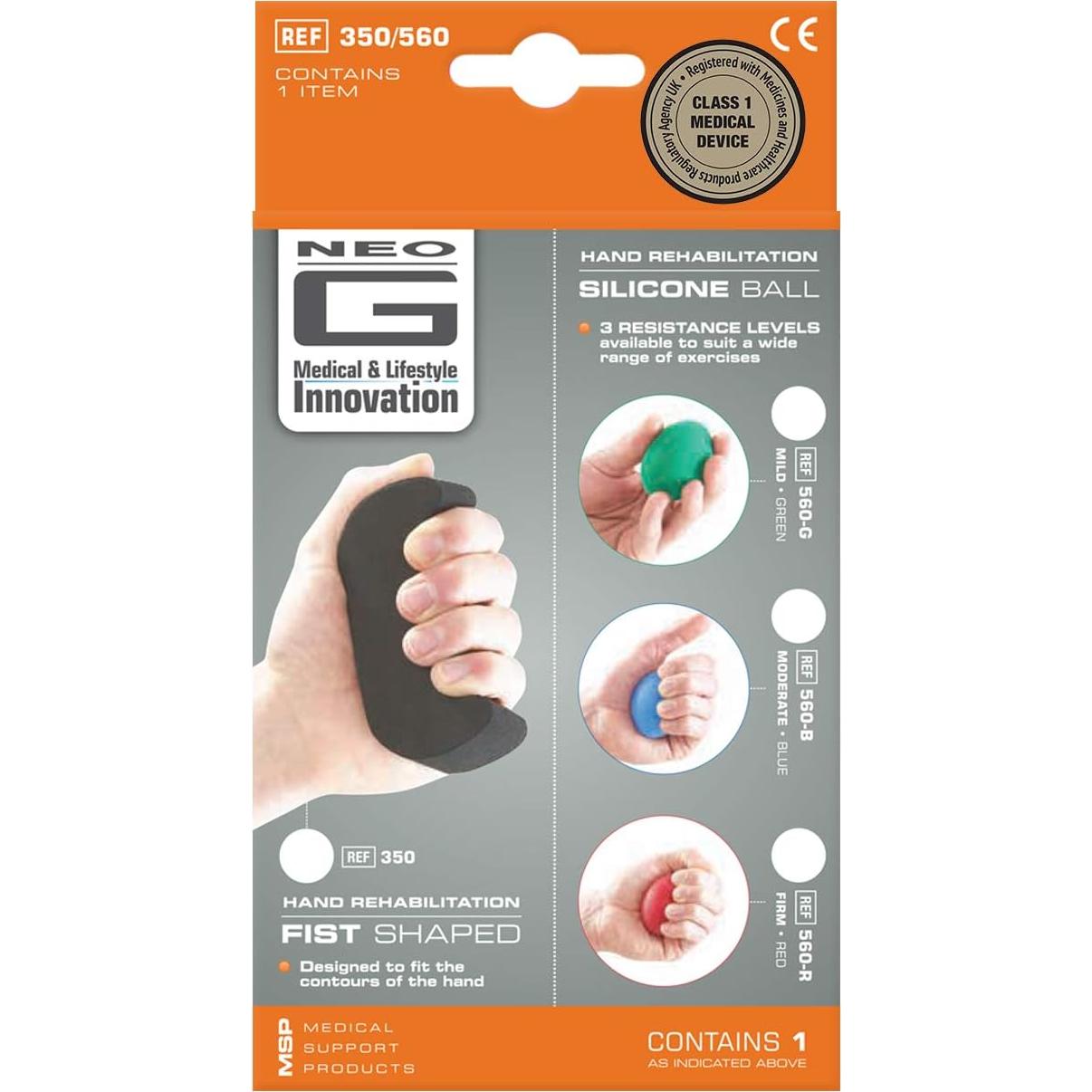 Bola de Silicona para Rehabilitación Neo G - Resistencia Media