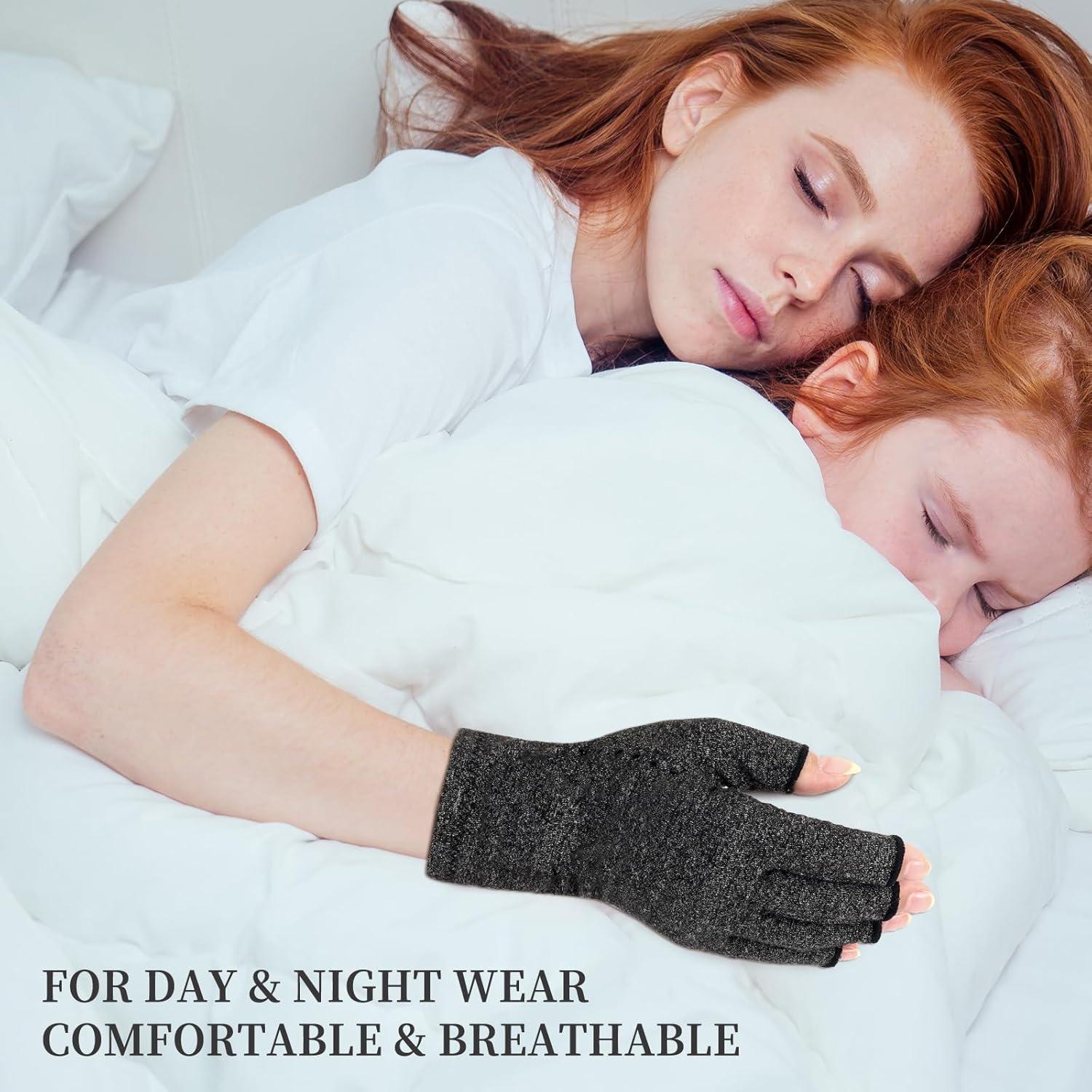 Guantes de Compresión Tuxia para Artritis - 2 Pares, Talla M