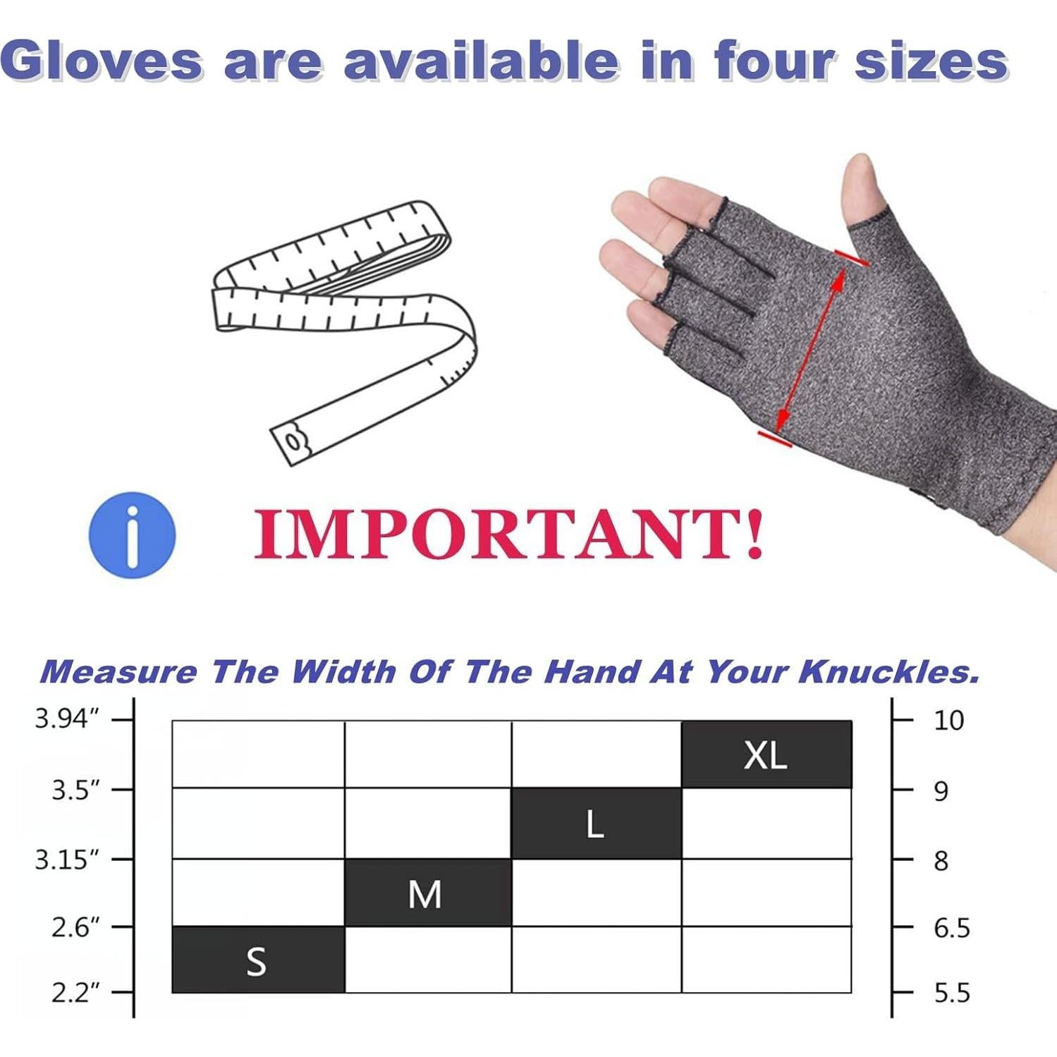 Guantes de Compresión para Artritis Mokigol - Mediano