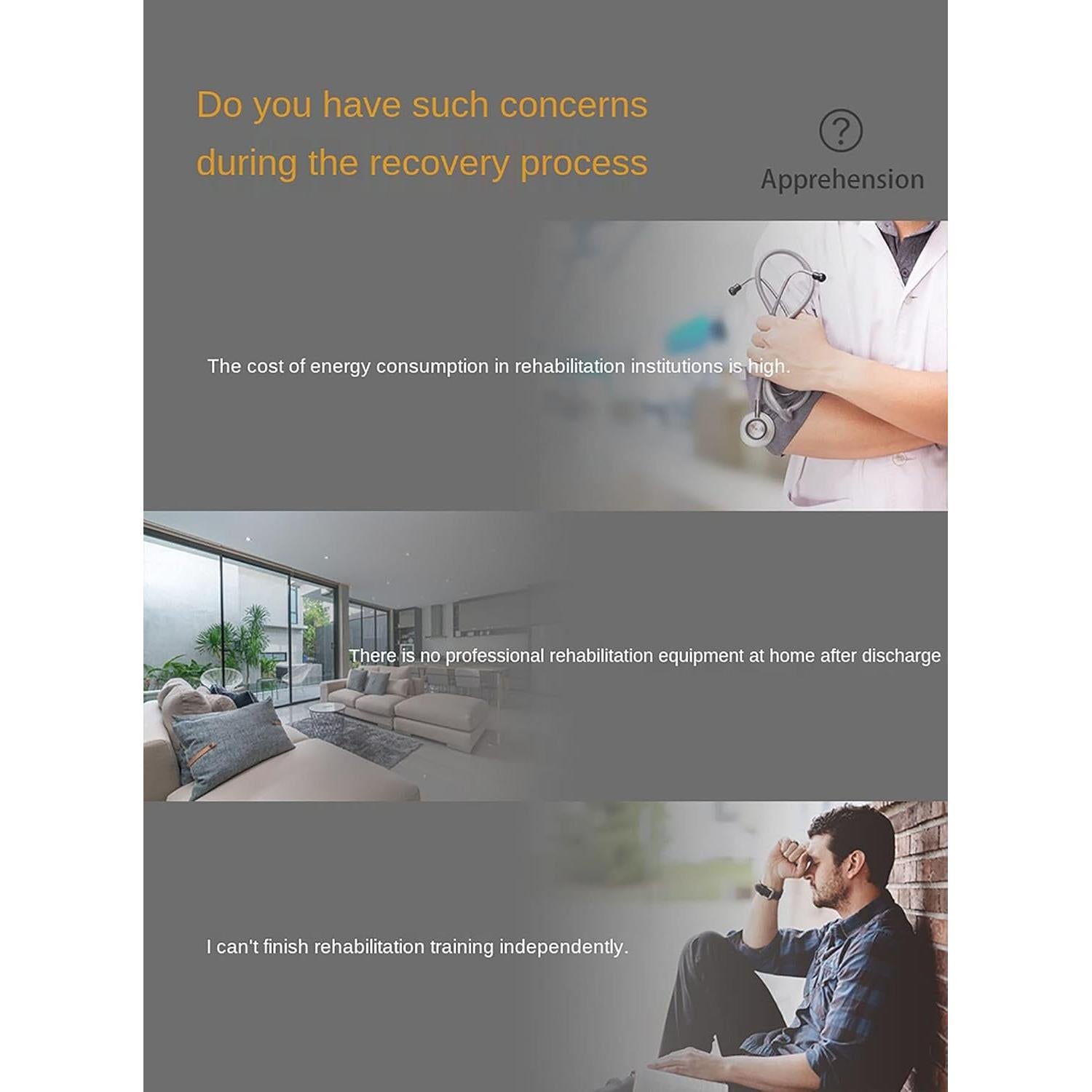 Guantes de Rehabilitación LZYLZF Tamaño M Mano Izquierda