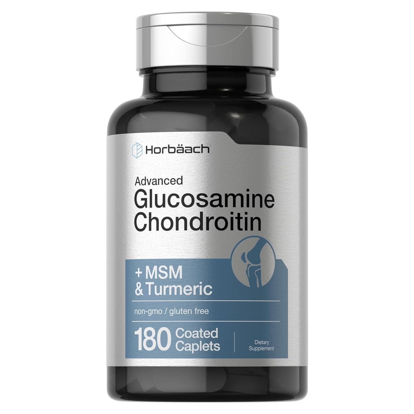 Suplemento Glucosamina Condroitina Horbaach 180 Tabletas