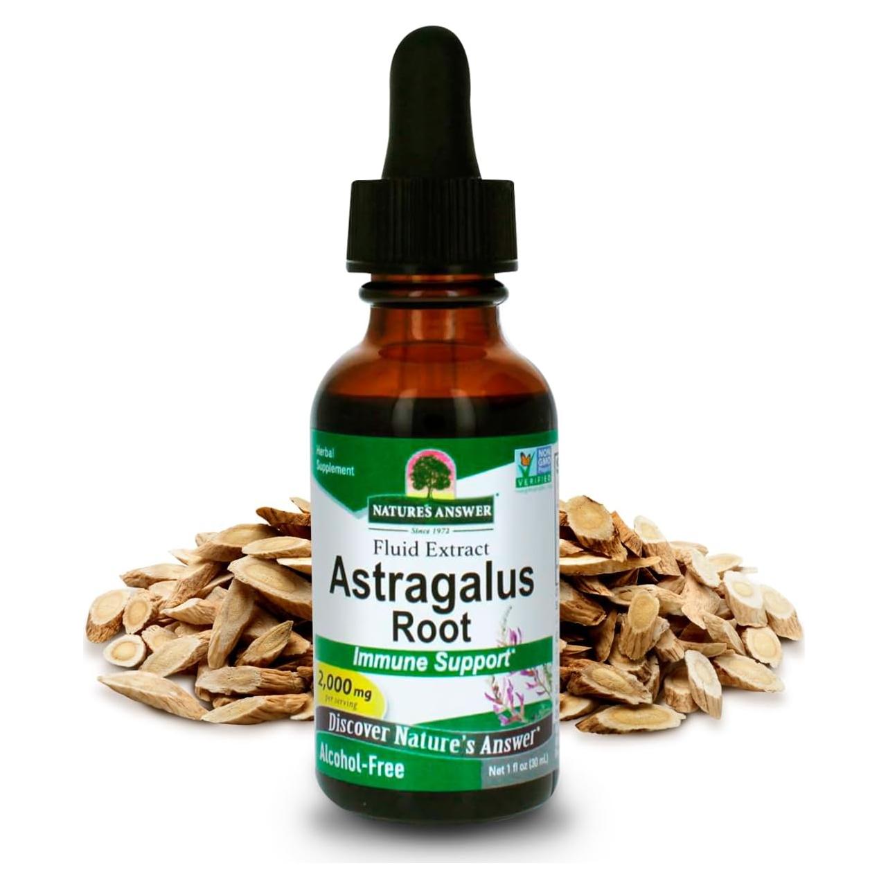 Extracto Líquido de Astrágalo Nature's Answer 2000mg 30ml