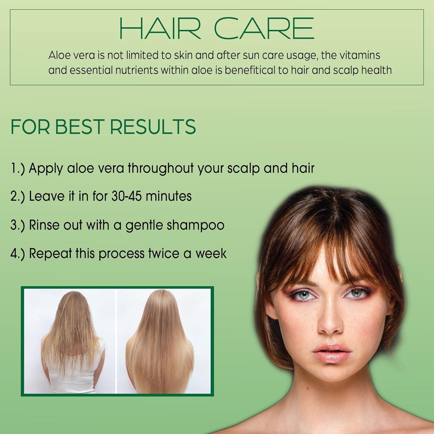 Gel de Aloe Vera Puro 227g - Calidad Premium Vegano