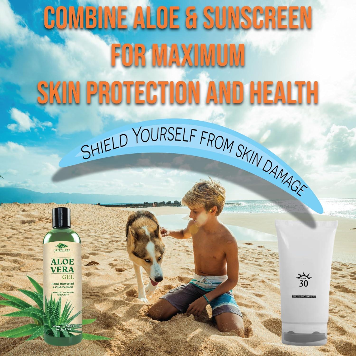 Gel de Aloe Vera Puro 227g - Calidad Premium Vegano