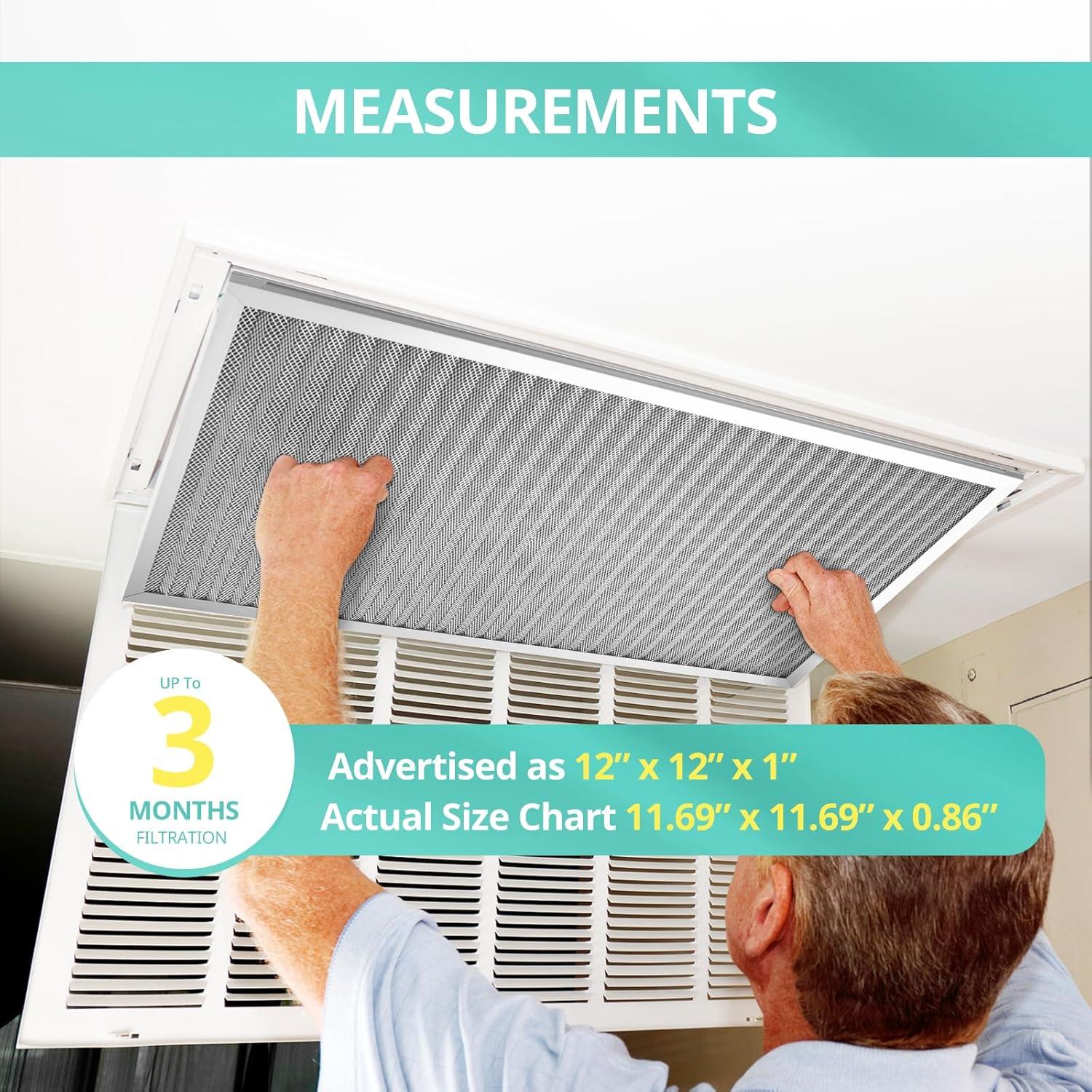 Filtro de Aire Electroestático Accecraft 30x30 cm Lavable MERV 8