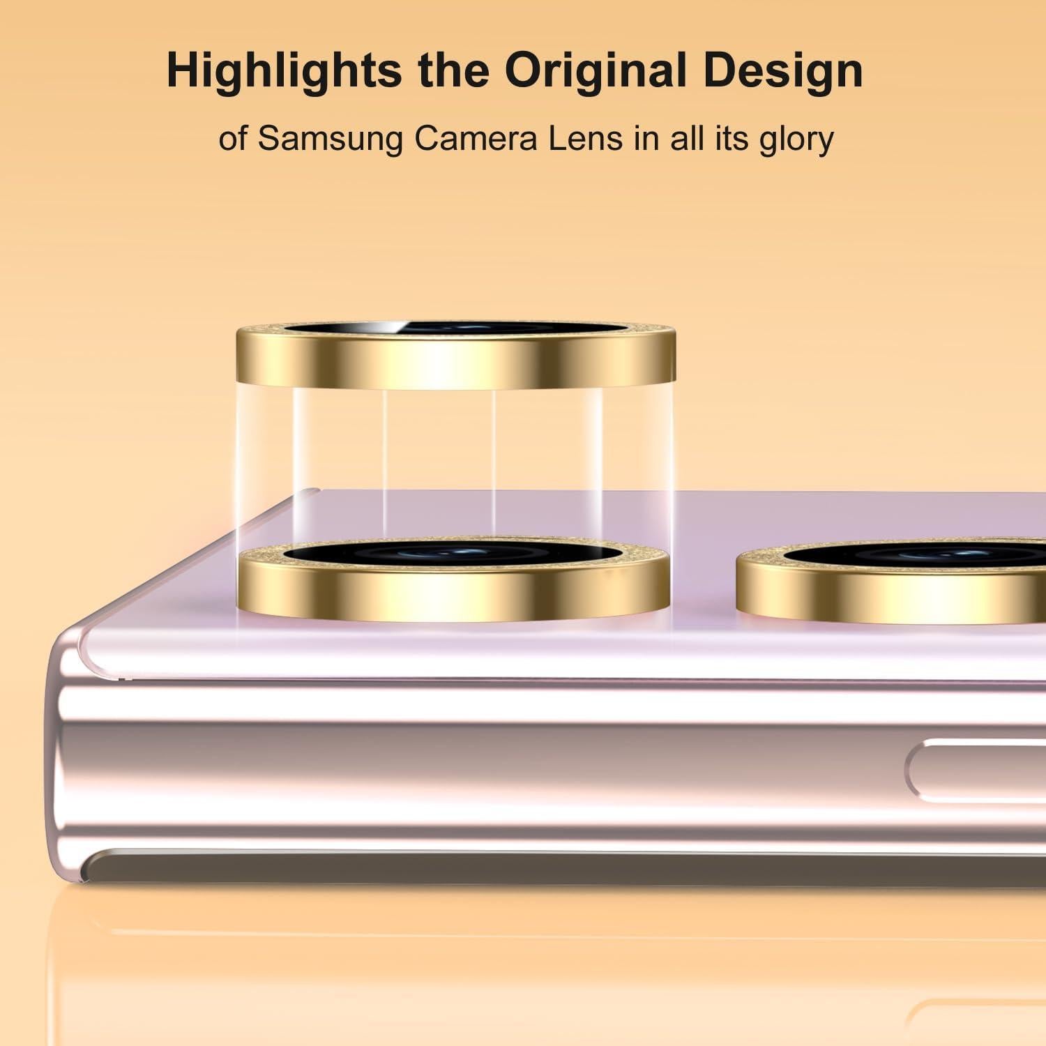 Protector de Lente de Cámara Samsung Galaxy S23 Vidrio Templado 9H