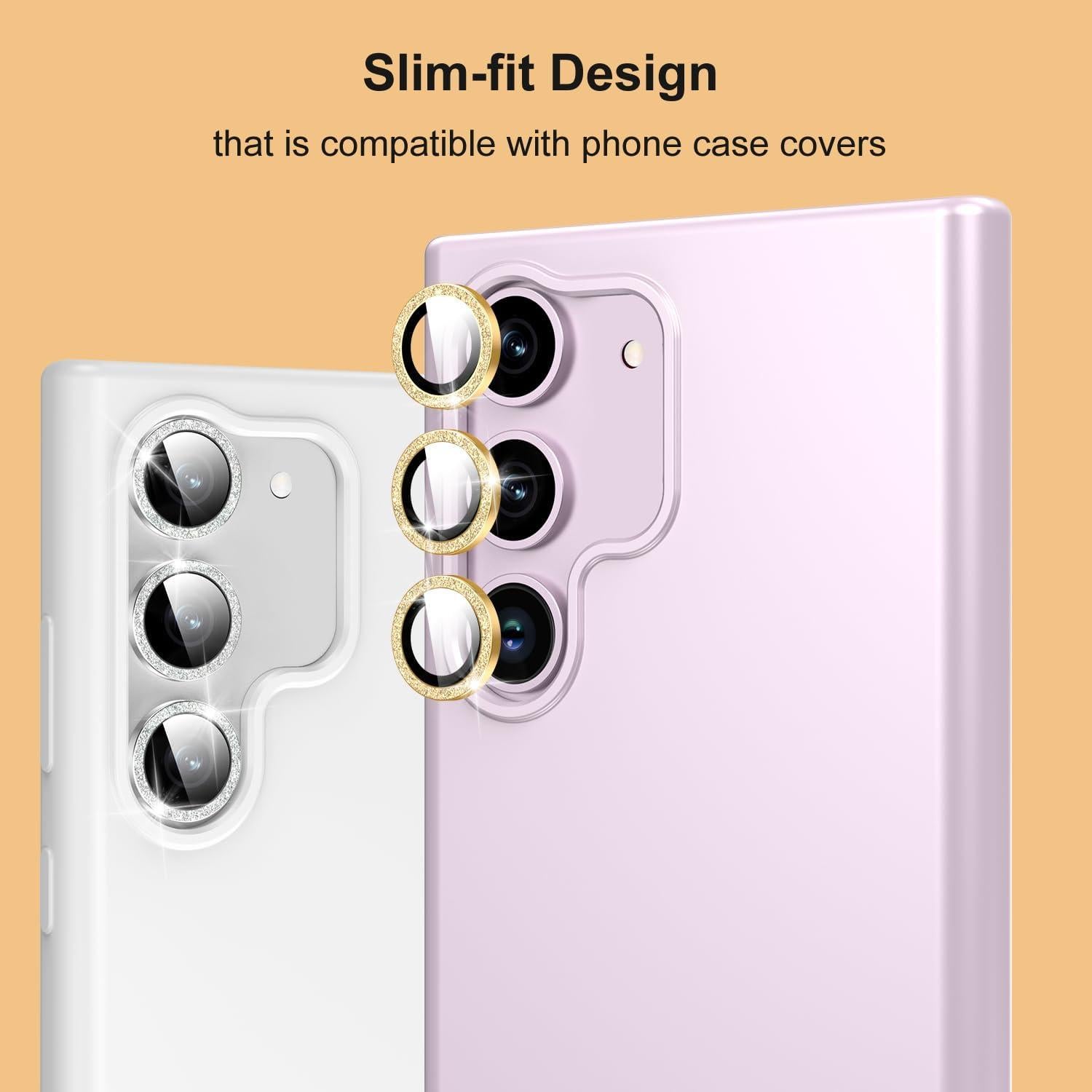 Protector de Lente de Cámara Samsung Galaxy S23 Vidrio Templado 9H