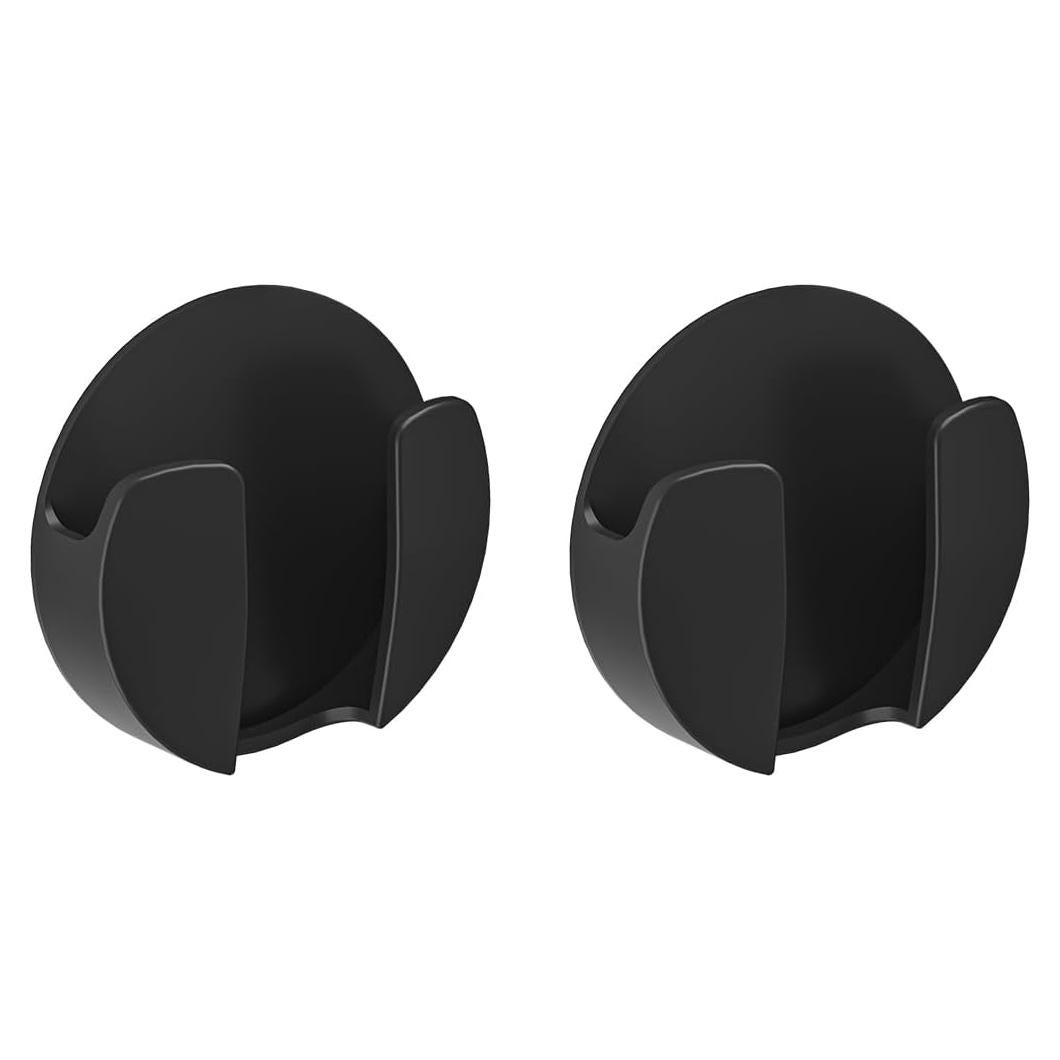 Soporte Adhesivo Holicfun para Cámara Interior Ring - Paquete de 2, Negro