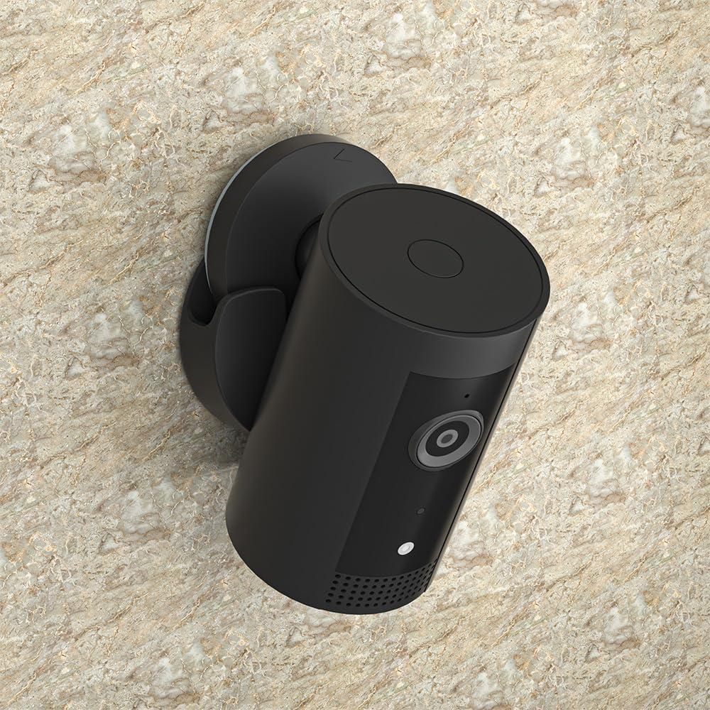 Soporte Adhesivo Holicfun para Cámara Interior Ring - Paquete de 2, Negro