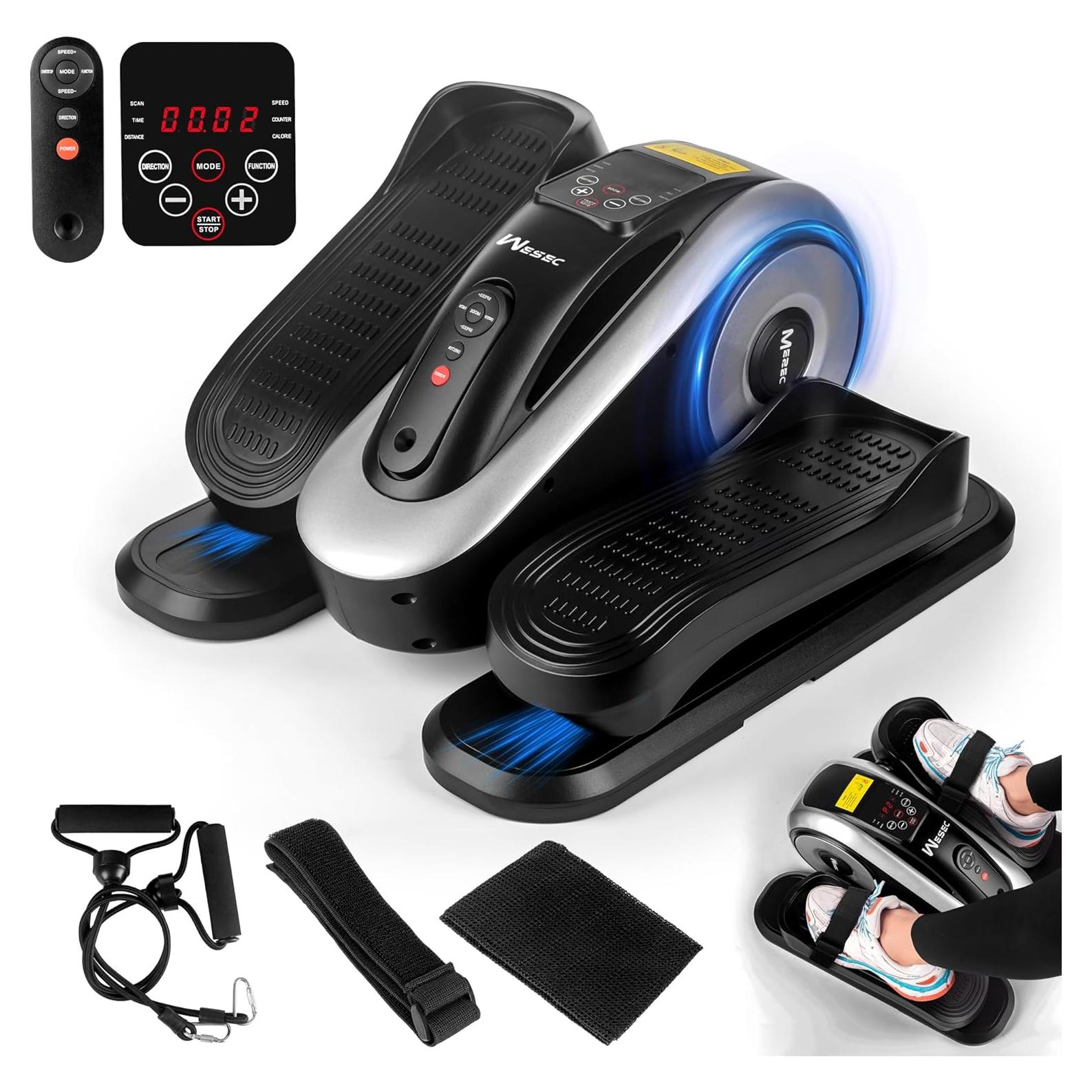 Máquina Elíptica Bajo Escritorio Wesec con Control Remoto 12 Niveles