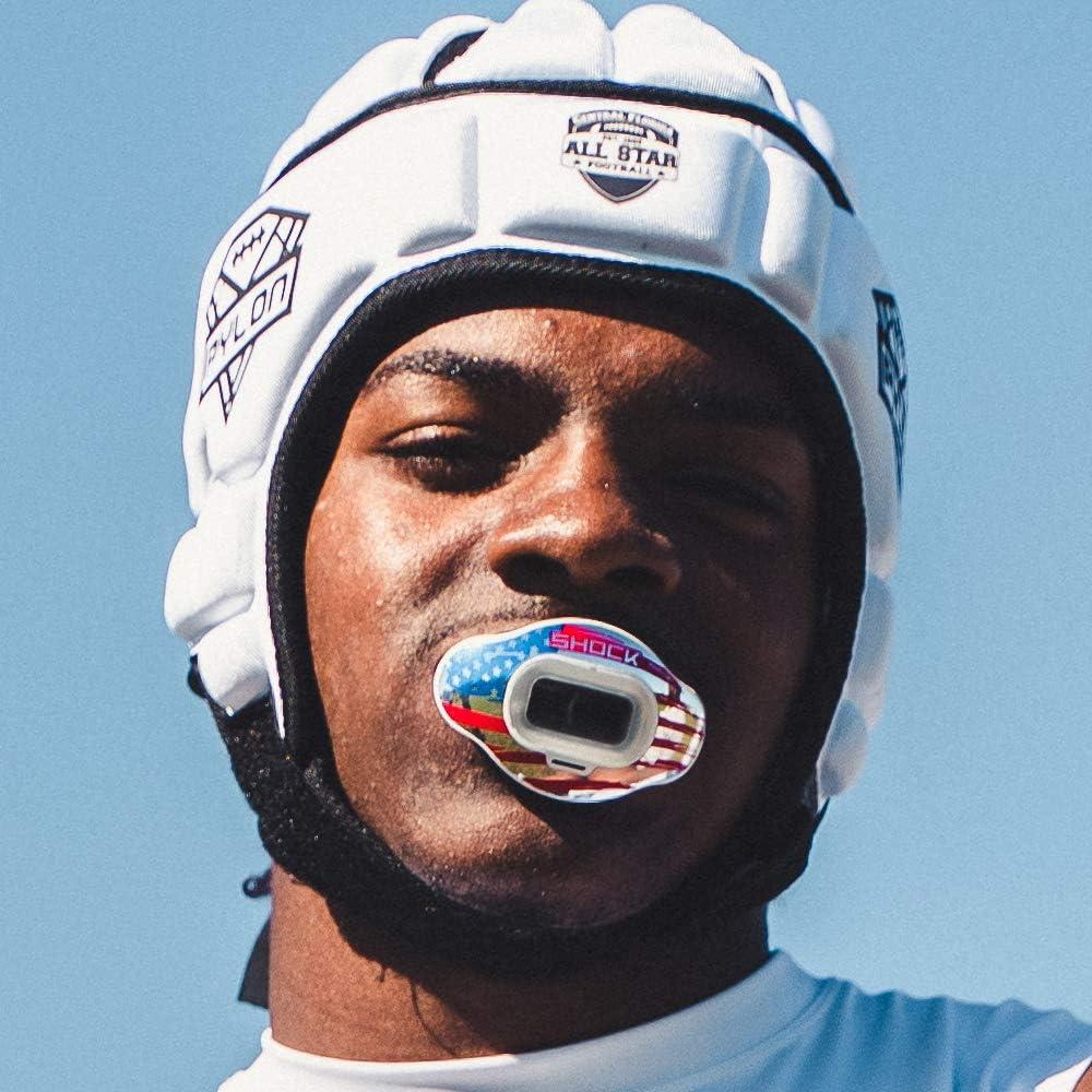 Escudo Intercambiable Shock Doctor 39-RWBFLGSLVTRBL - Patinaje