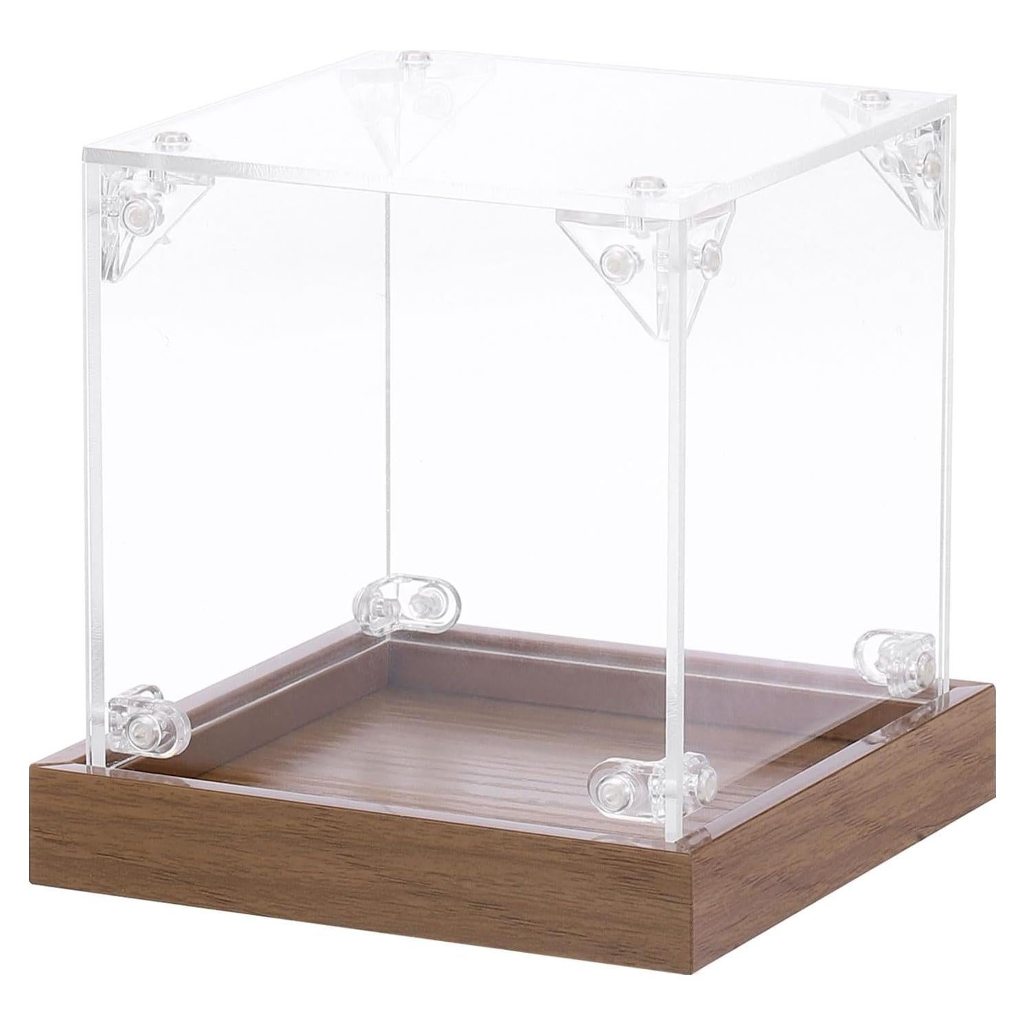 Caja de Exhibición Acrílica MECCANIXITY 10x10x10cm Transparente