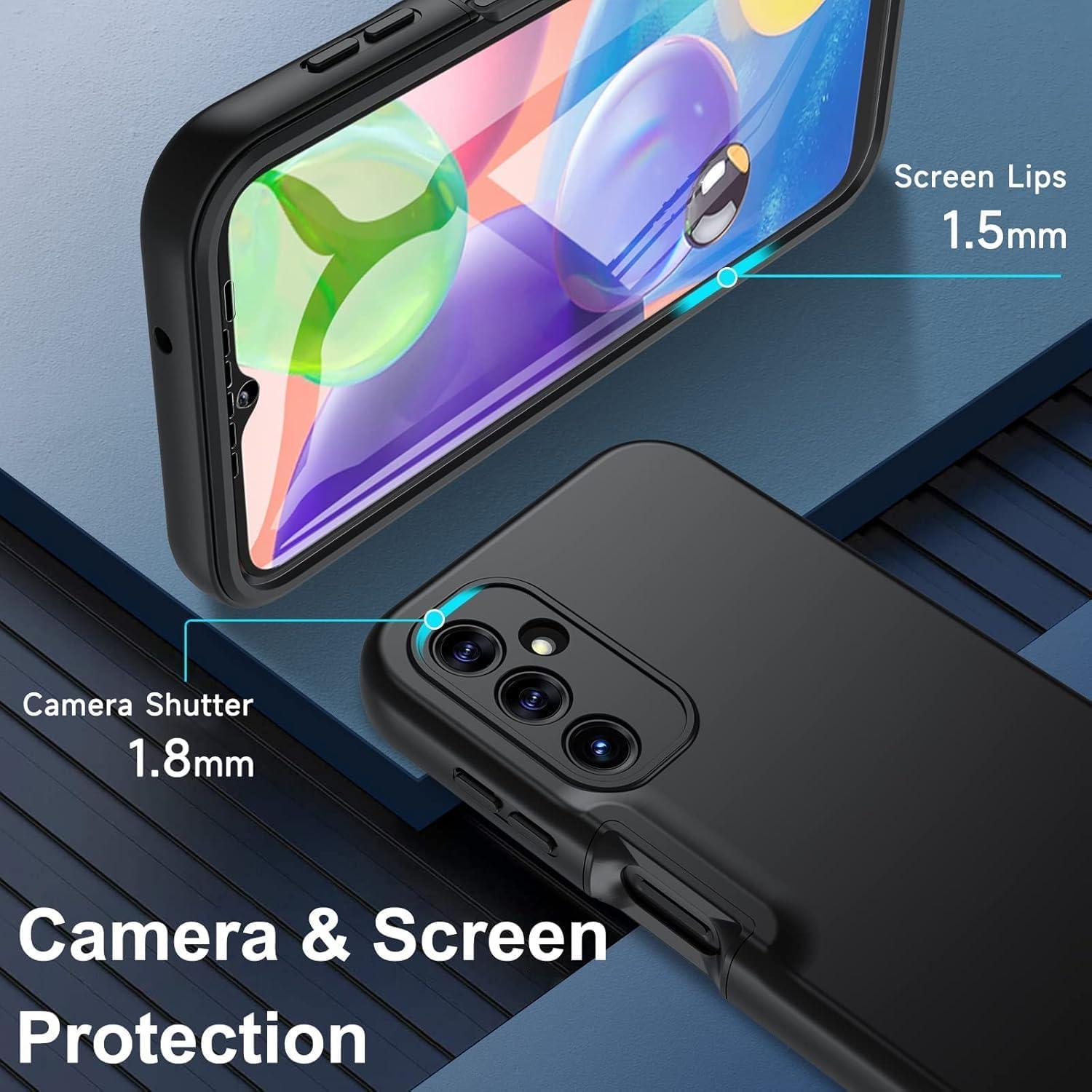 Funda Hensinple para Samsung Galaxy A14 5G con Protector