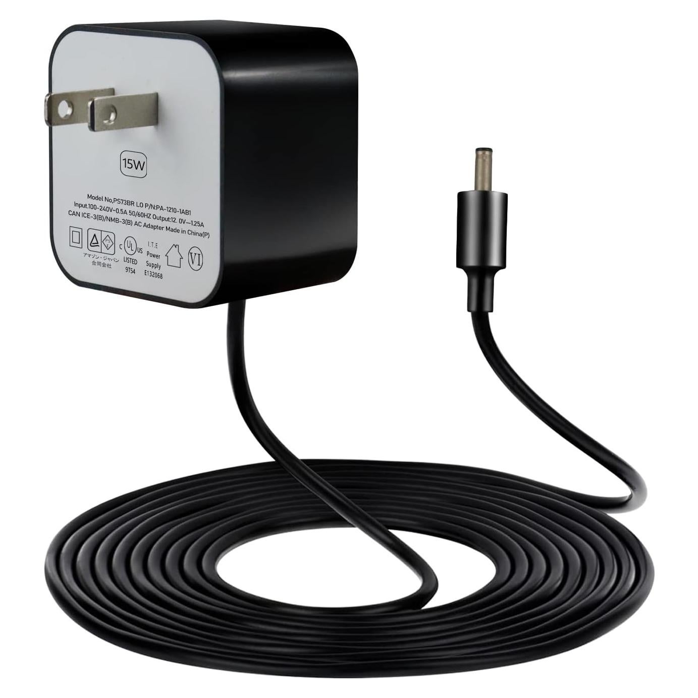 Adaptador de corriente 15W ZTTXL para Echo Dot y Show 5