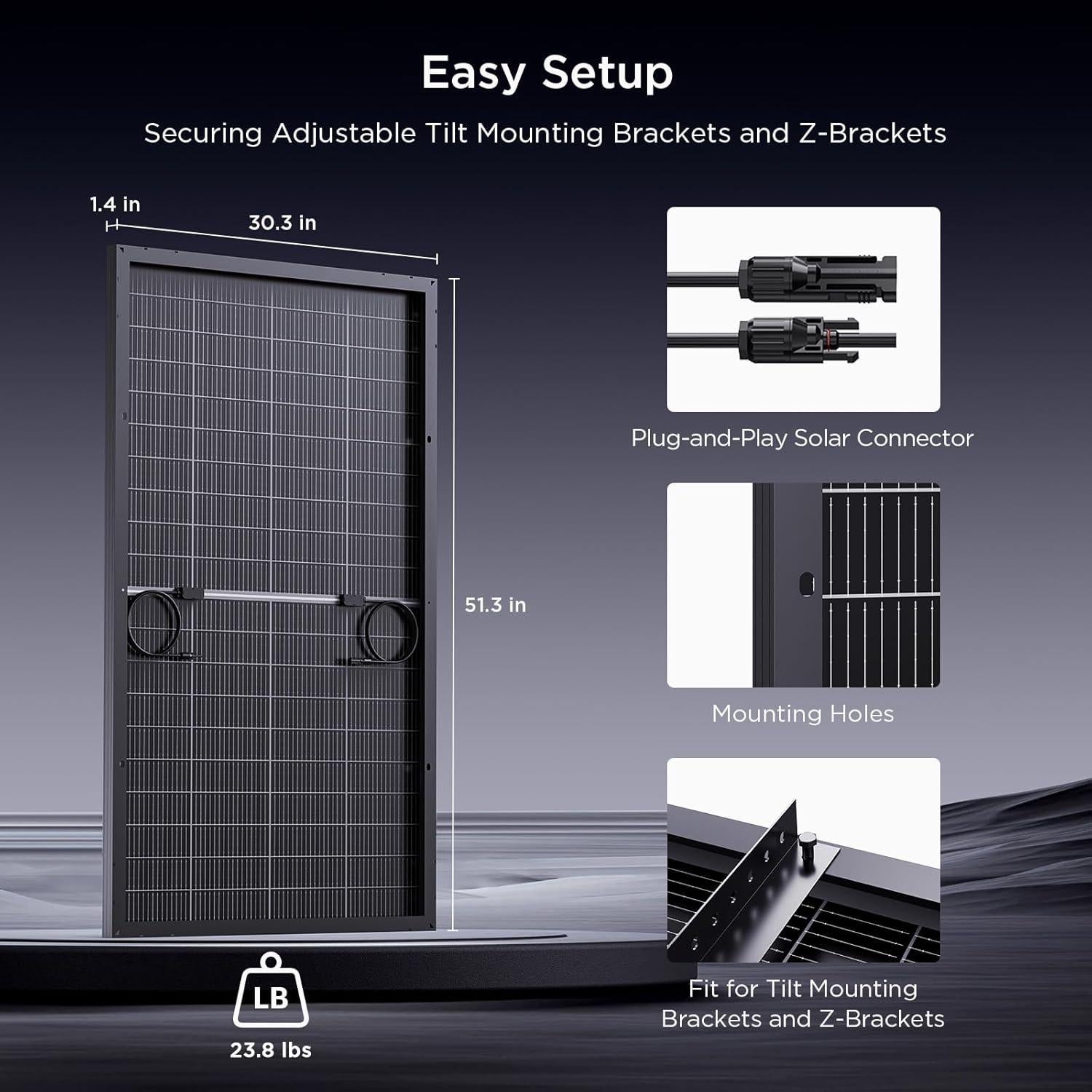Panel Solar Bifacial 200W Callsun N-Type 16BB 25% Eficiencia