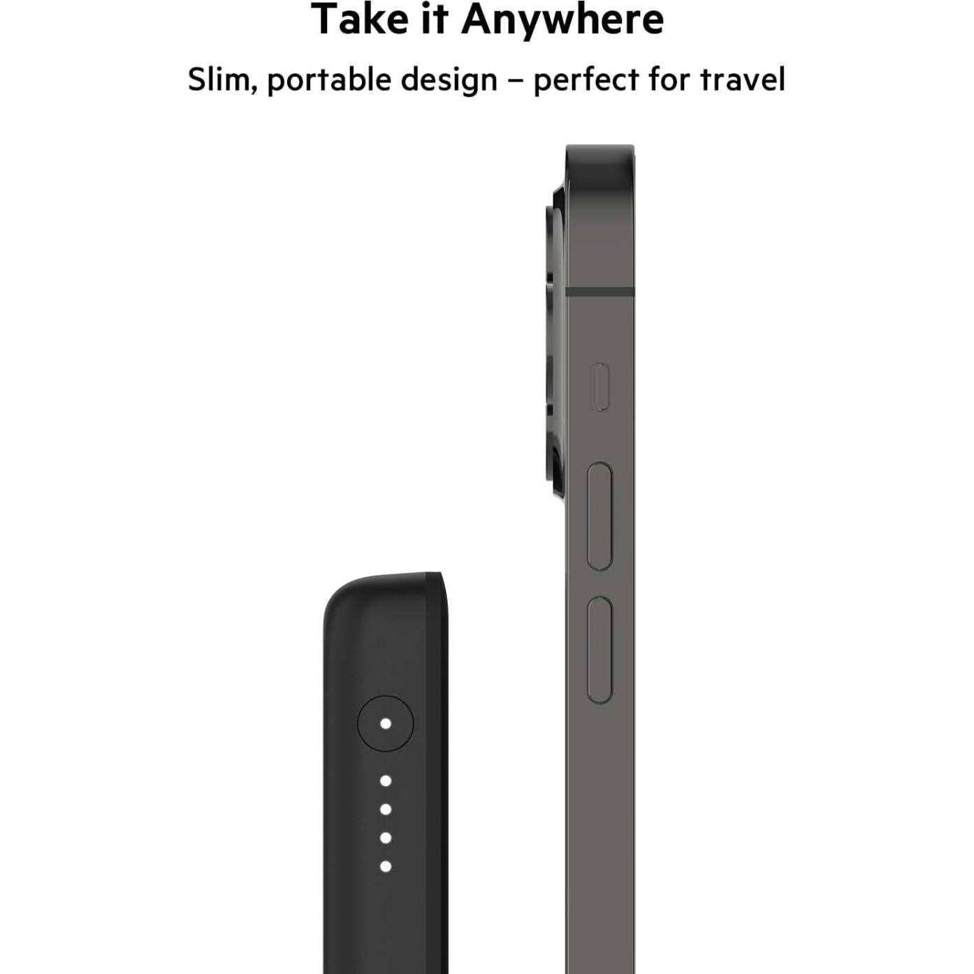 Cargador Portátil Inalámbrico Belkin MagSafe 2500mAh Negro