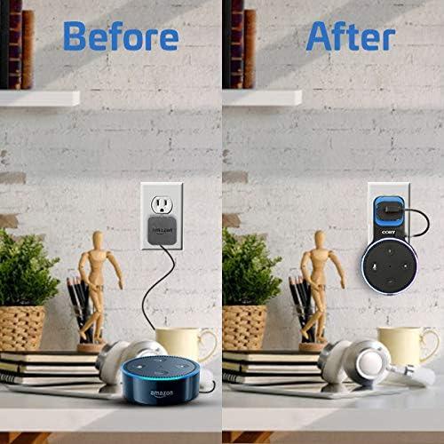 Soporte de pared Coby para Echo Dot 2ª Gen - Negro