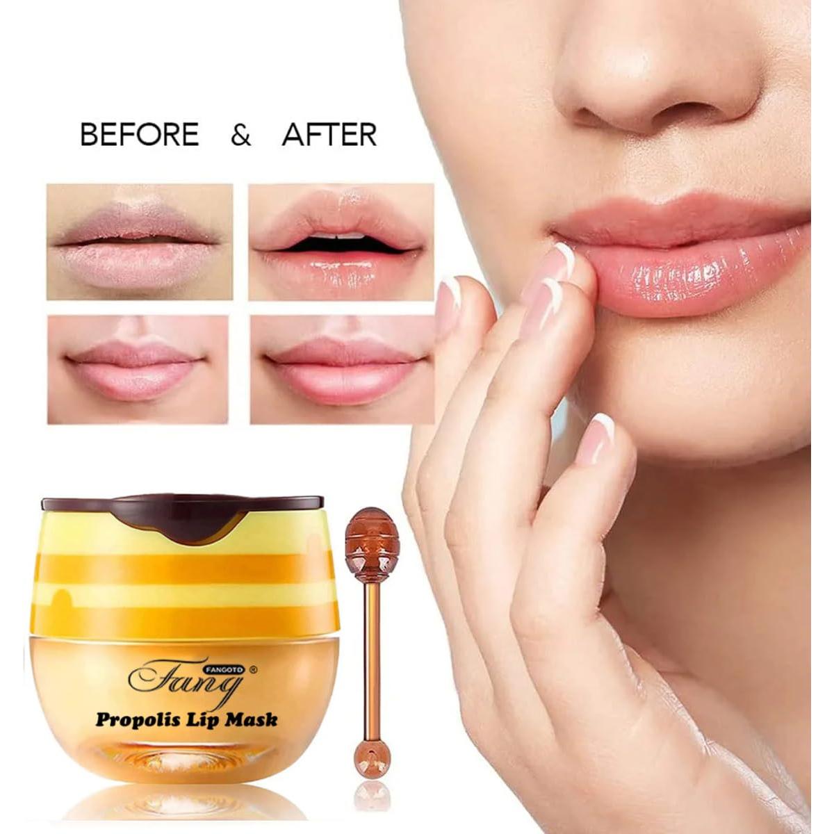 Bálsamo Labial Hidratante WFWJ 4 PCS Miel y Coco Menta Cereza