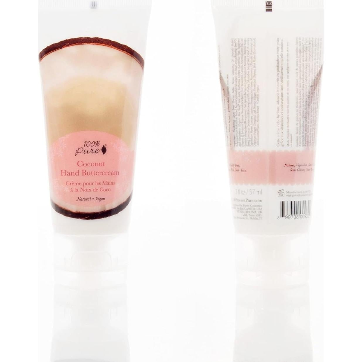 Crema de Manos Vegana Coco Loción Hidratante 59 ml