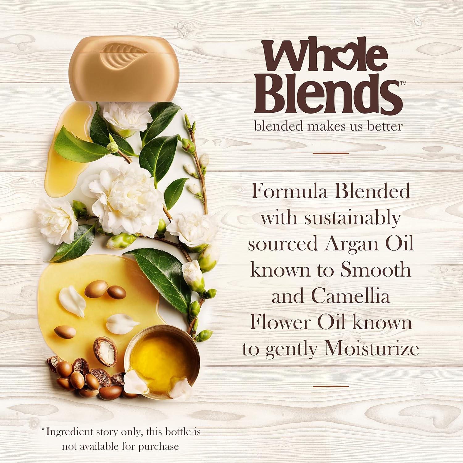 Acondicionador sin enjuague Garnier Whole Blends 150 ml - Aceite de Argán y Camelia