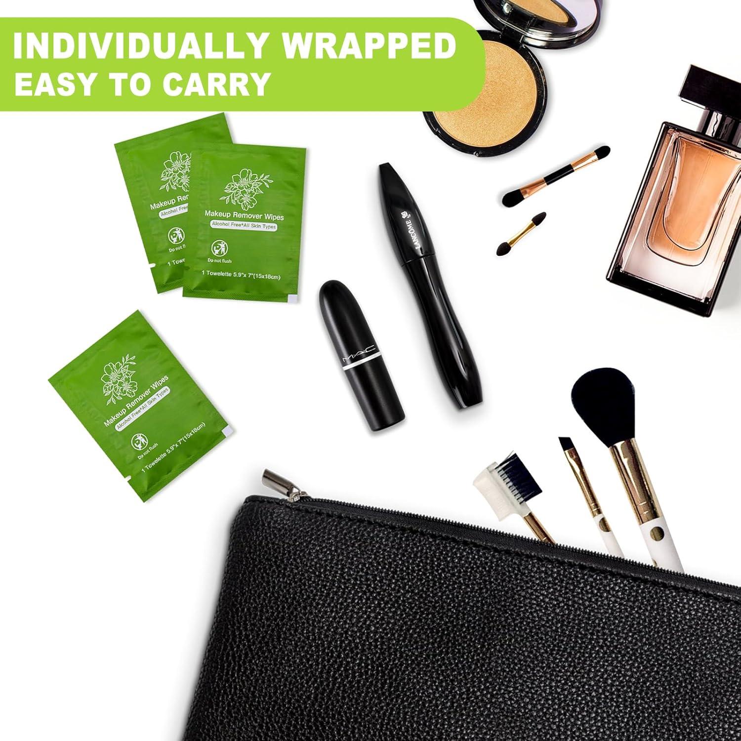 Toallitas Desmaquillantes Individuales Aloe Vera 50 Unidades