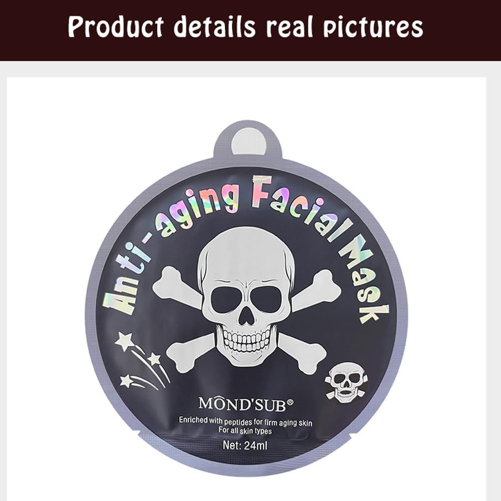 Máscaras faciales hidratantes de calavera GUANGZHOU 8 paquetes