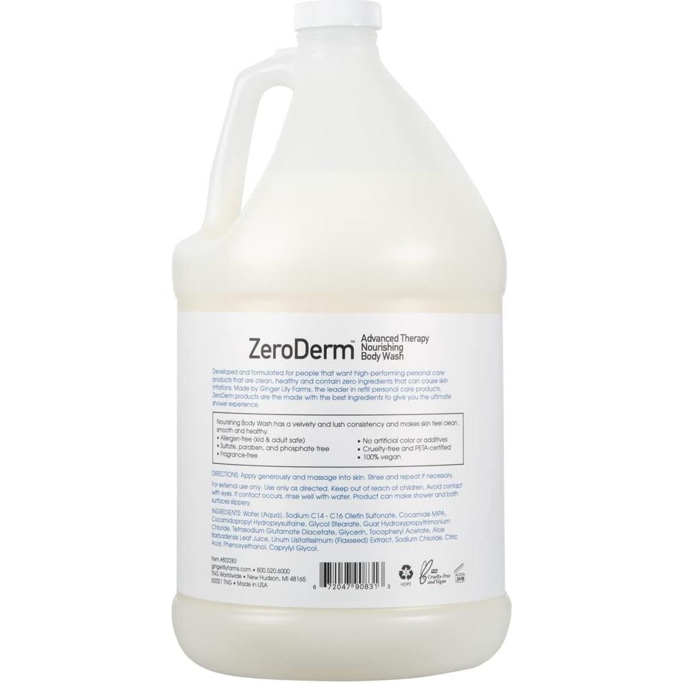Gel de Ducha Nutritivo Ginger Lily Farms 1 Galón Vegano