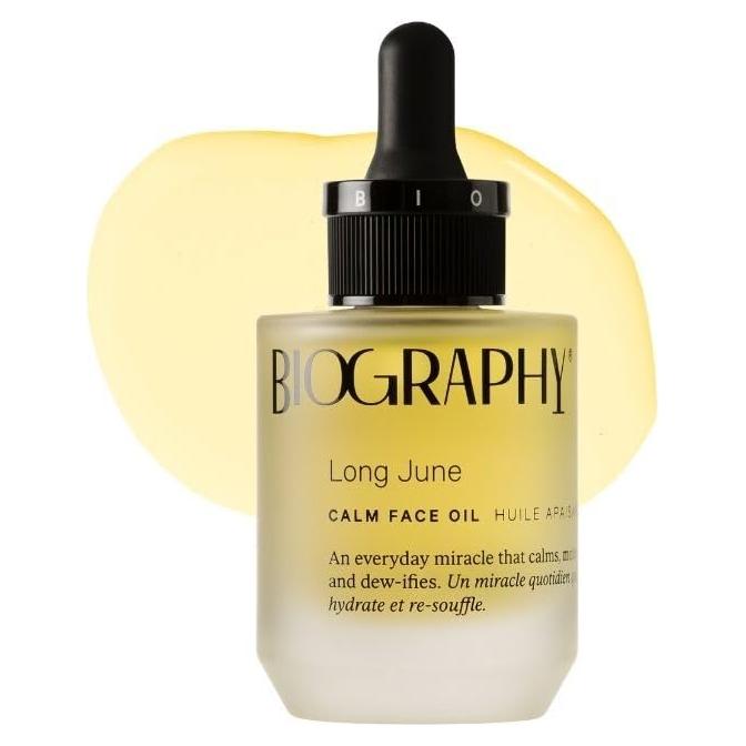 Aceite Facial Calmante Biografía Long June 30ml - Hidratante Natural