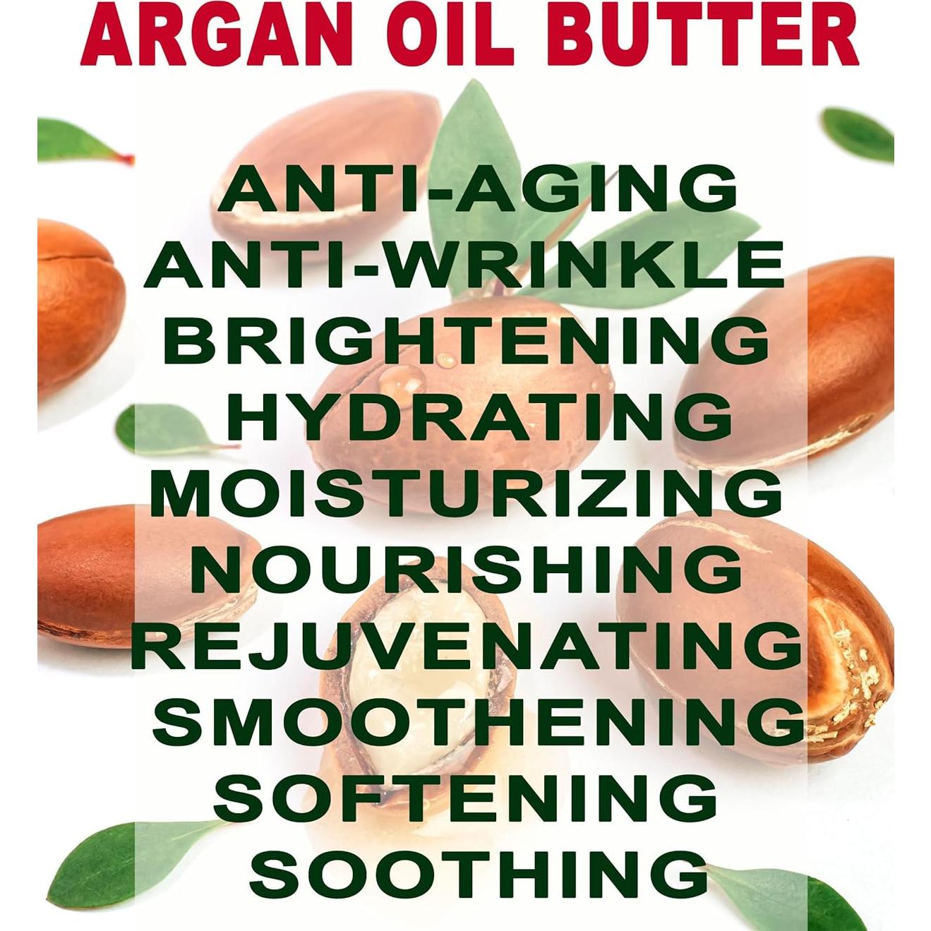 Mantequilla de Aceite de Argán Pura Natural 118 ml - Chateau Cosmetics