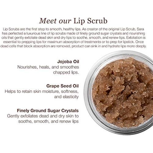 Exfoliante Labial Sara Happ Azúcar Moreno 14.17 g - Vegano