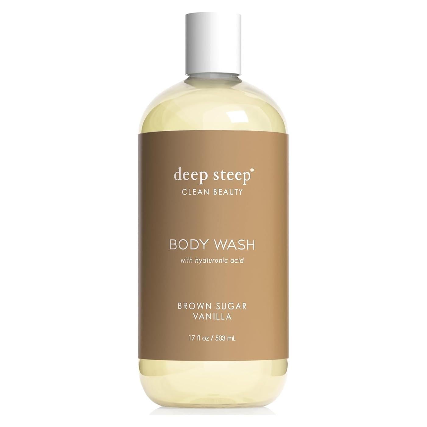 Jabón Corporal Deep Steep con Ácido Hialurónico 480g - Vainilla