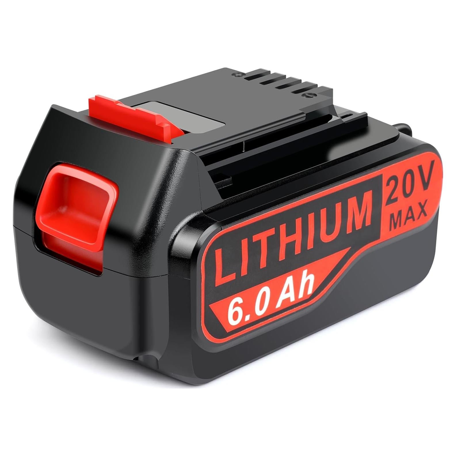 Batería de Reemplazo 6000mAh 20V Max Djsanu para Black y Decker